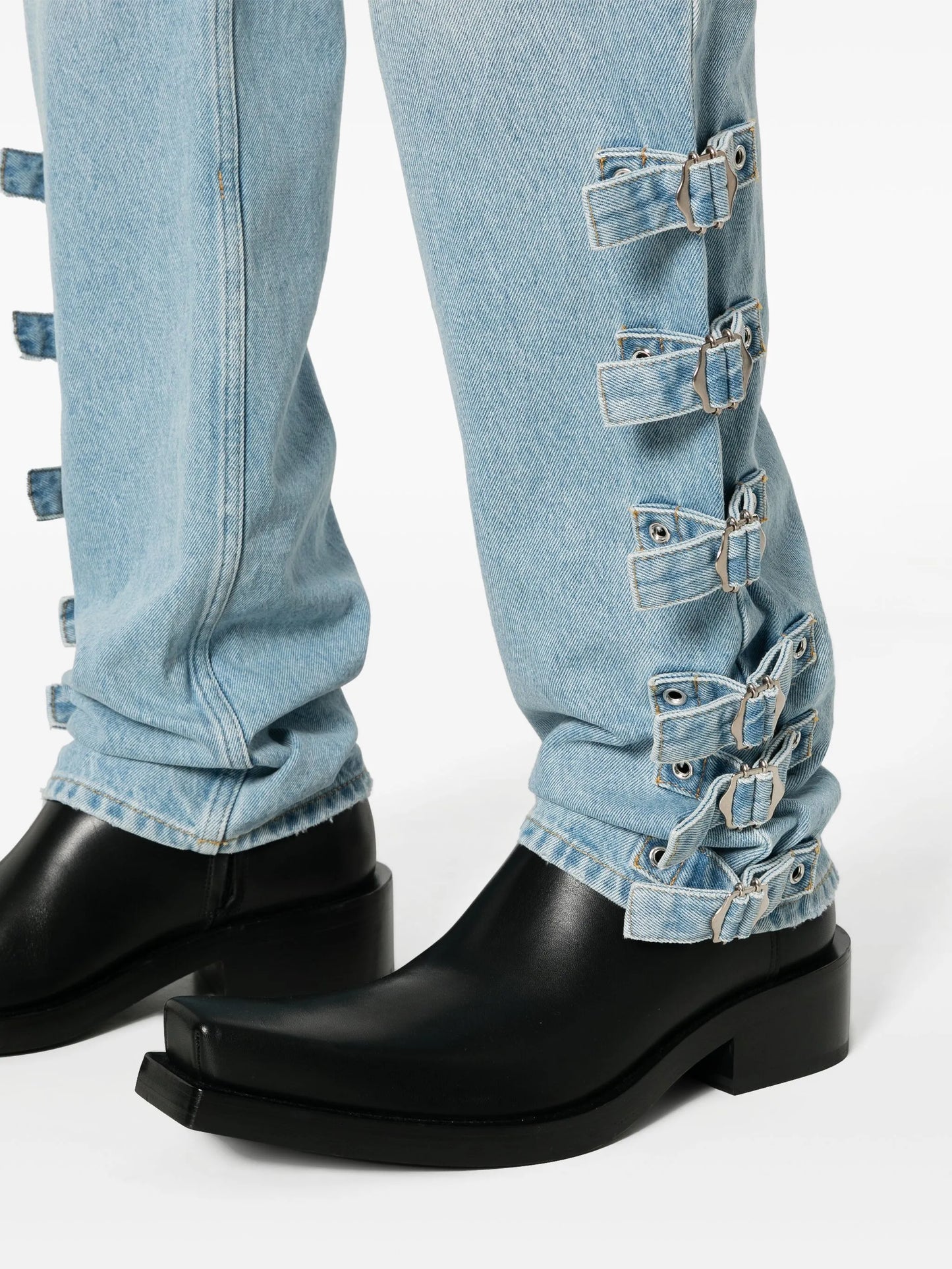 5 Pockets straight-leg jeans