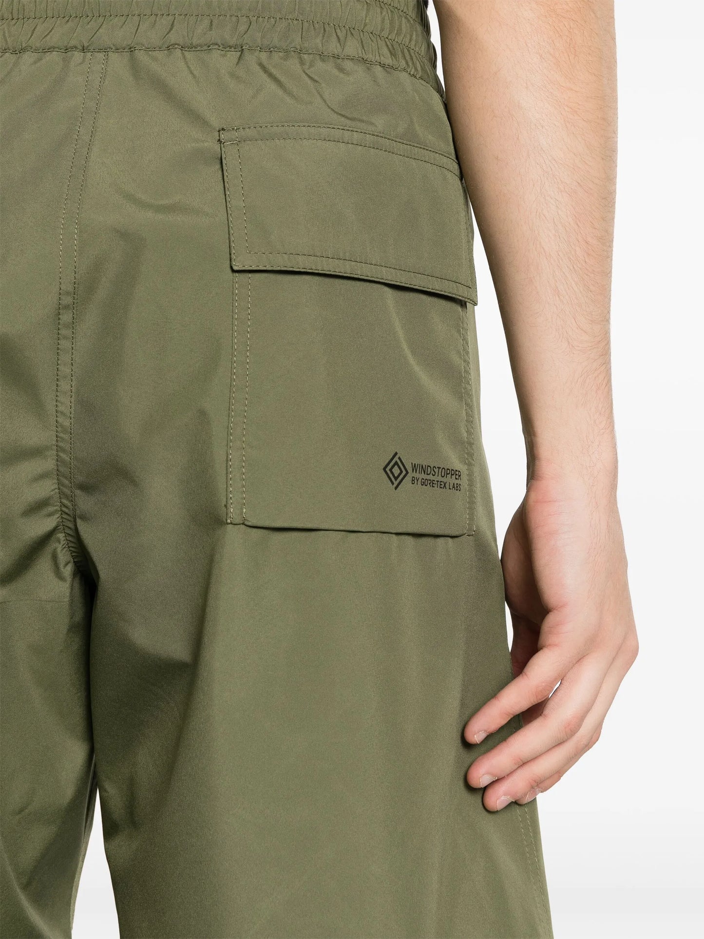 logo-patch bermuda shorts