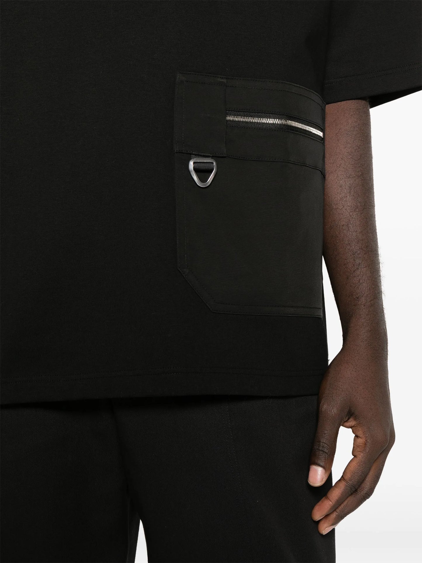 pocket-detailed cotton T-shirt
