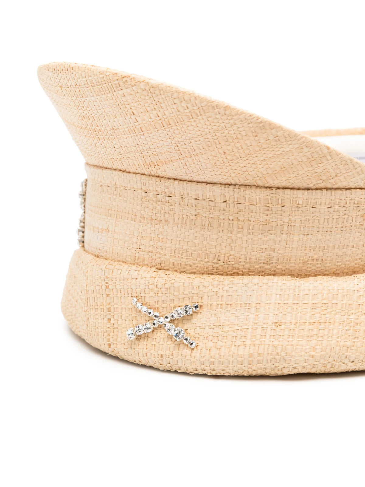 raffia baker boy cap