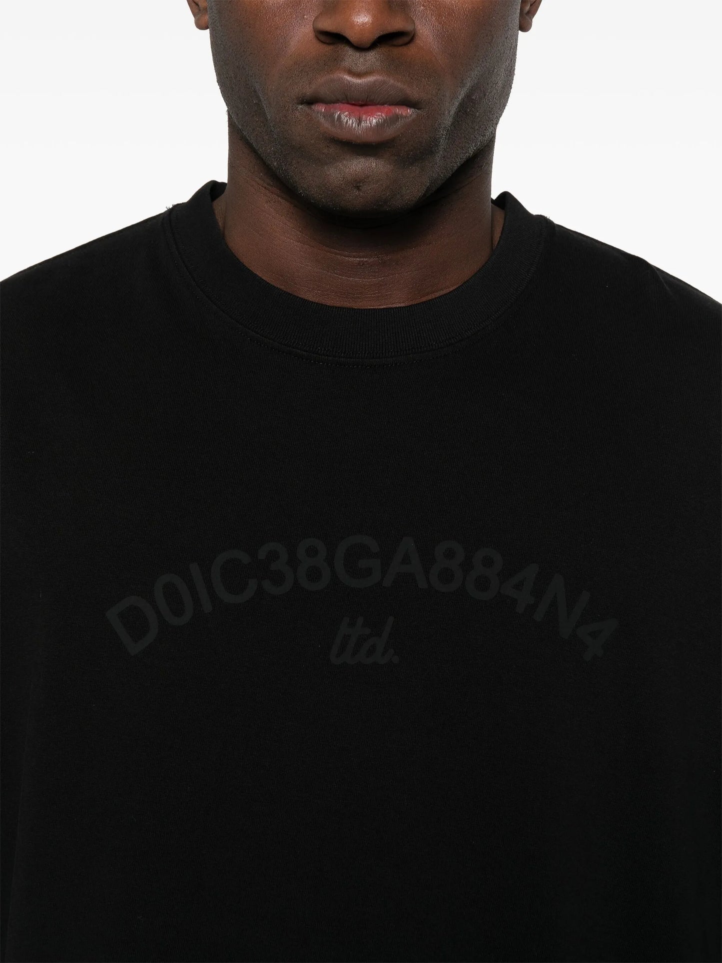 logo-print cotton T-shirt