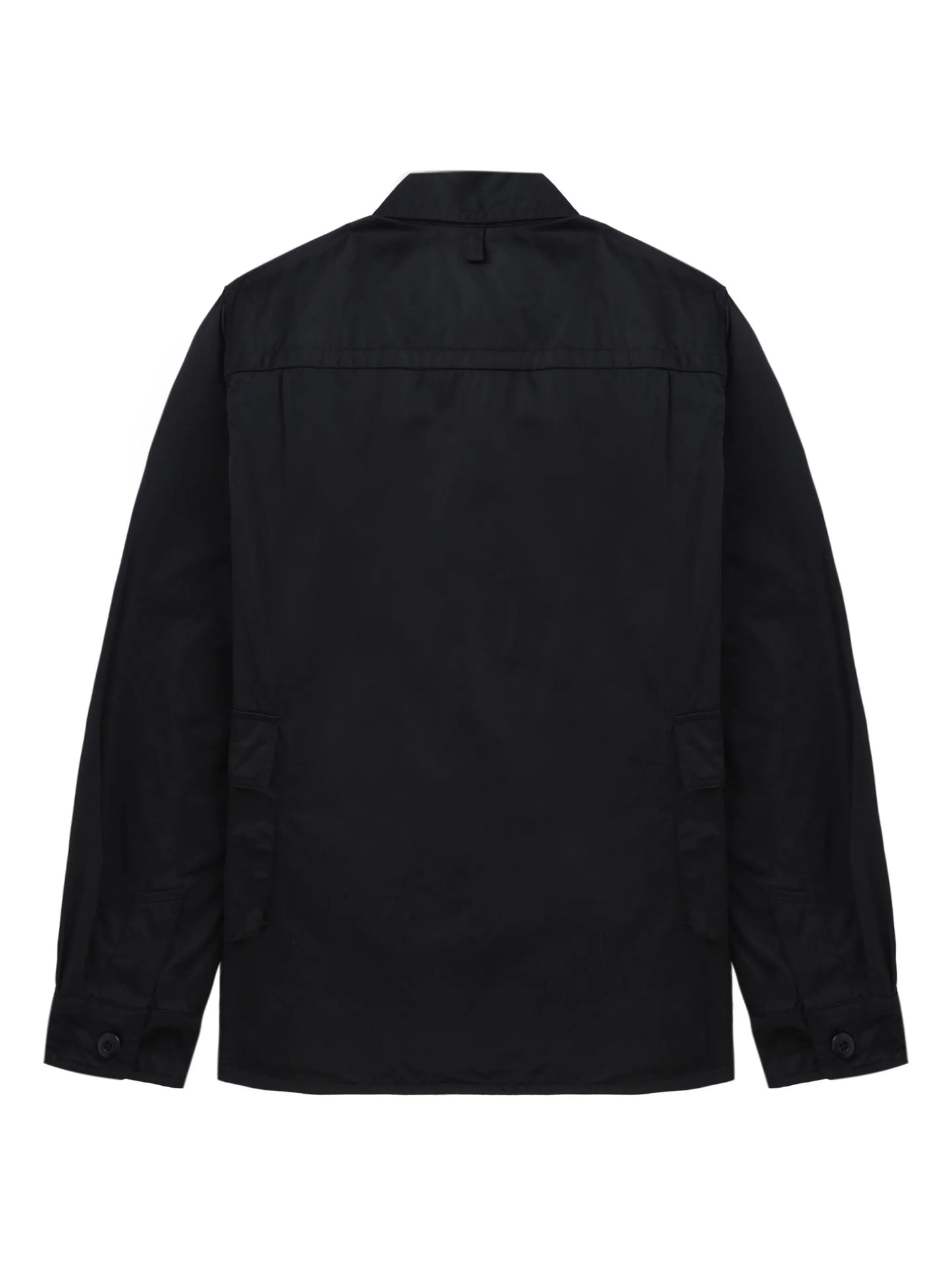 asymmetric pocket-detail shirt