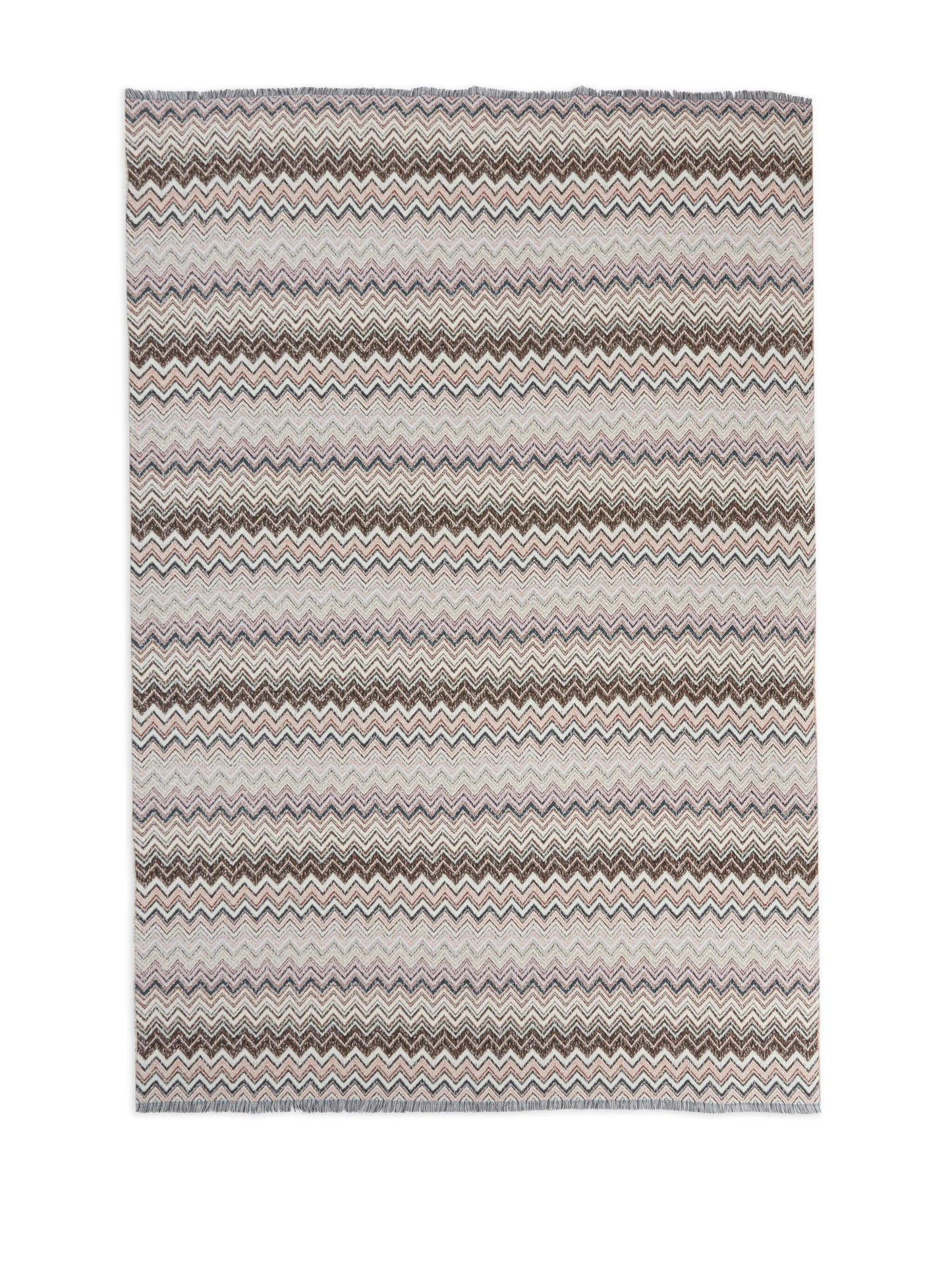 Forest zigzag blanket (130cm x 195cm)