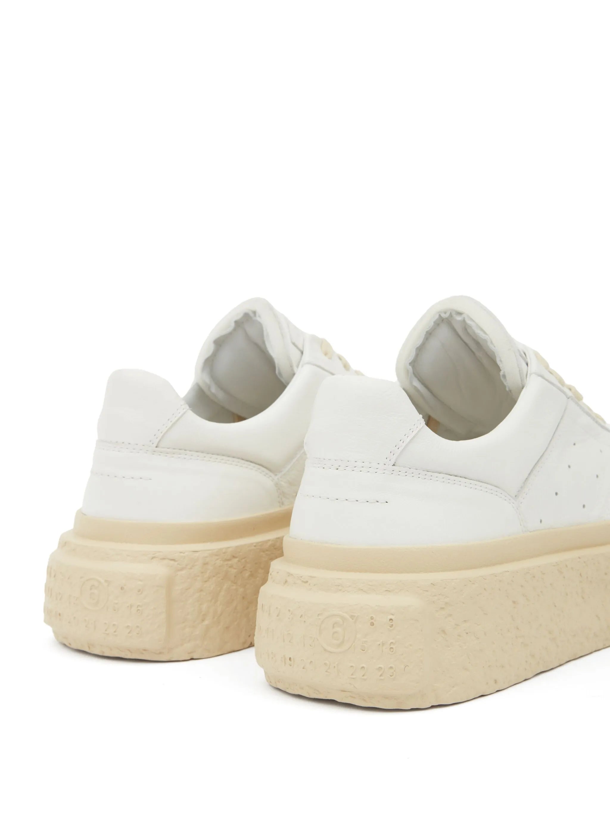 Chunky Gambetta leather sneakers