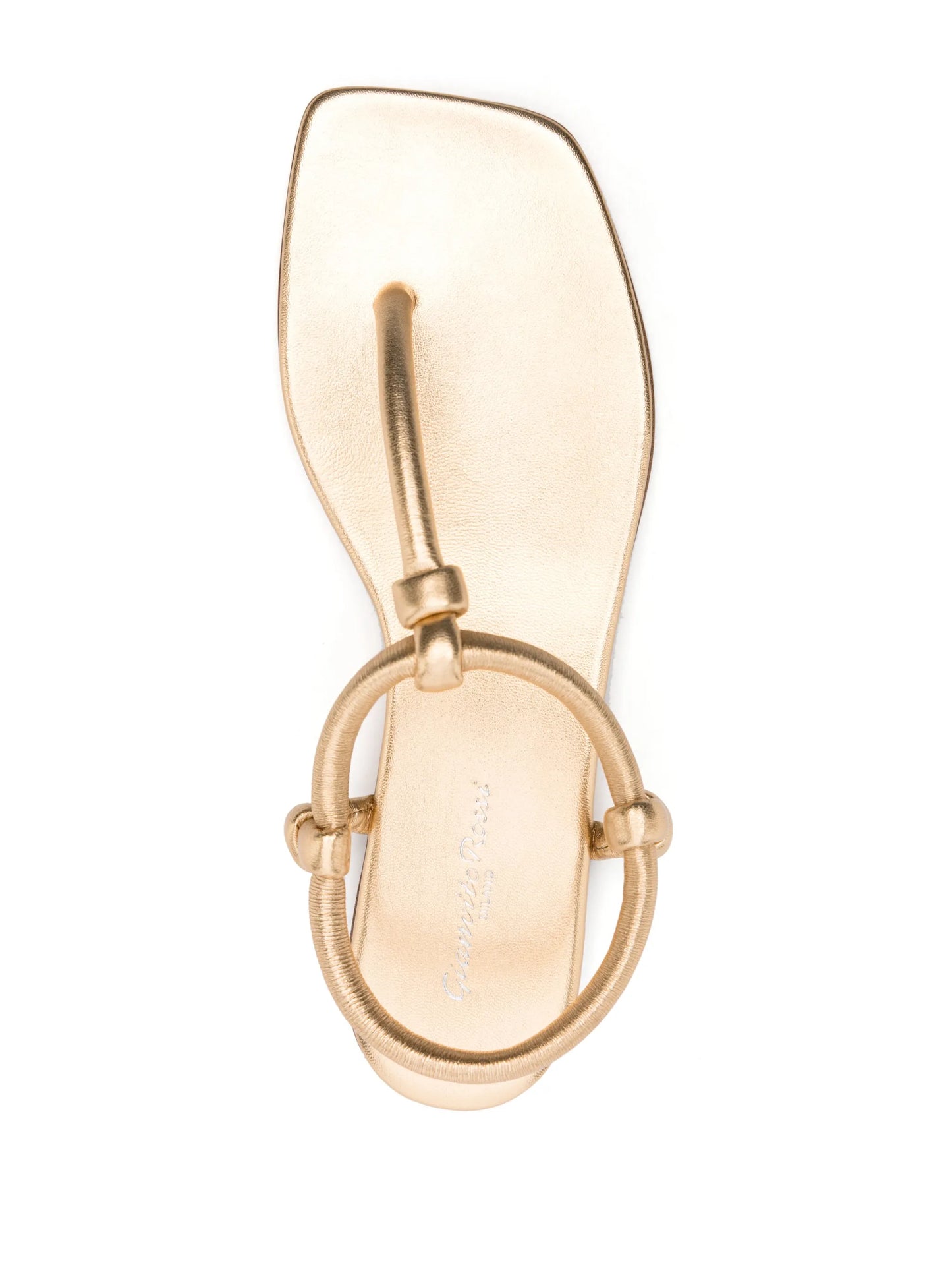 knotted flat sandals