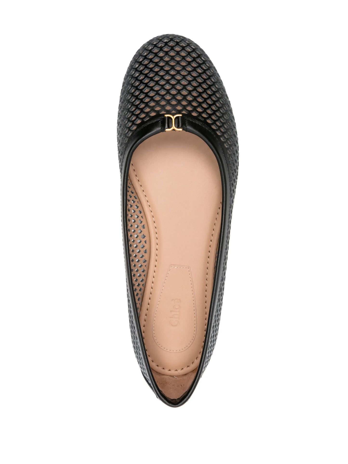 Marcie leather ballerina shoes