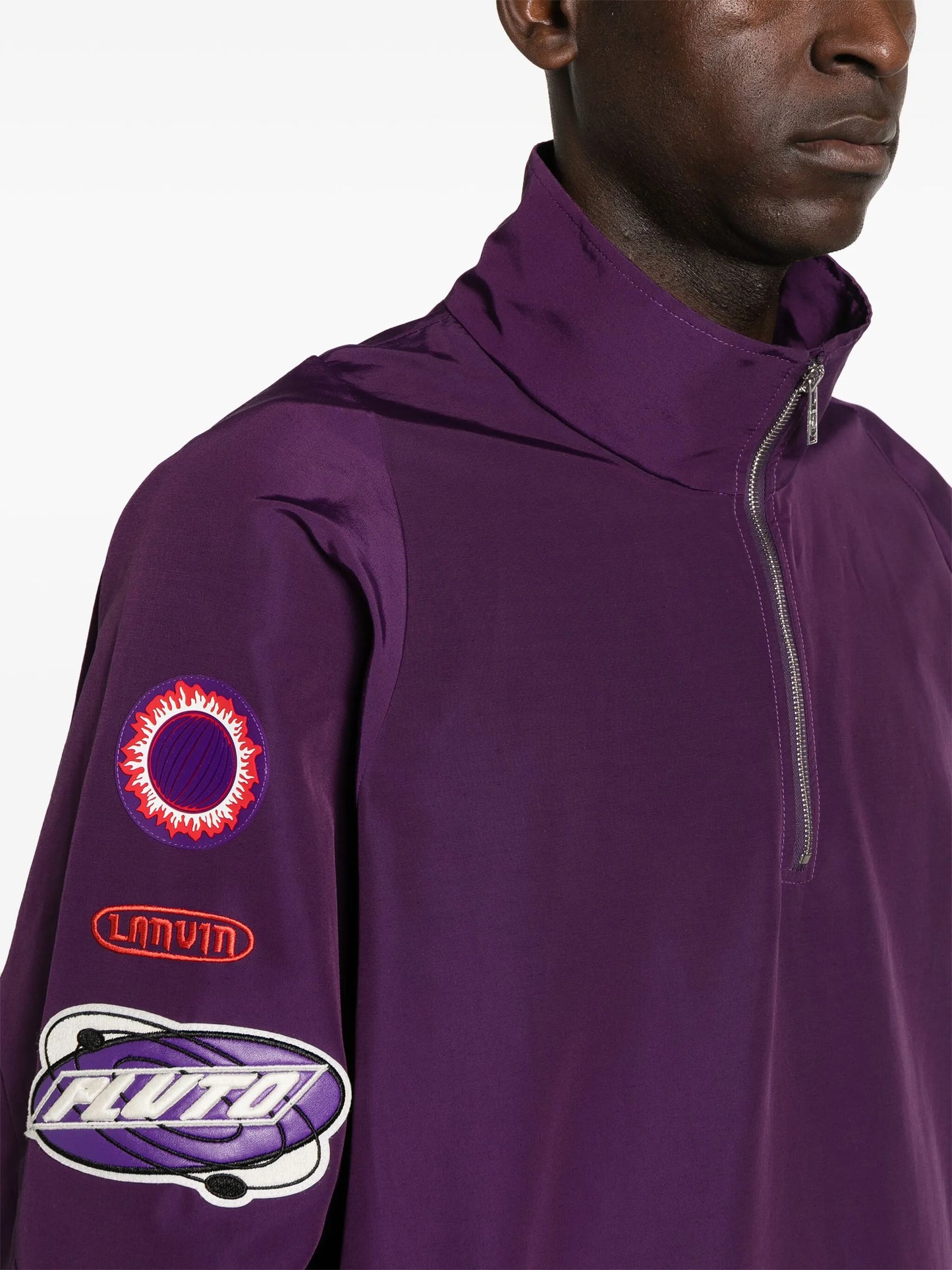 x Future Pluto half-zip windbreaker