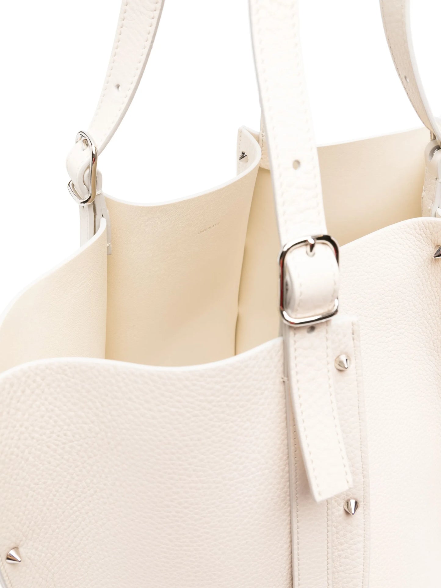 Carmela leather tote bag
