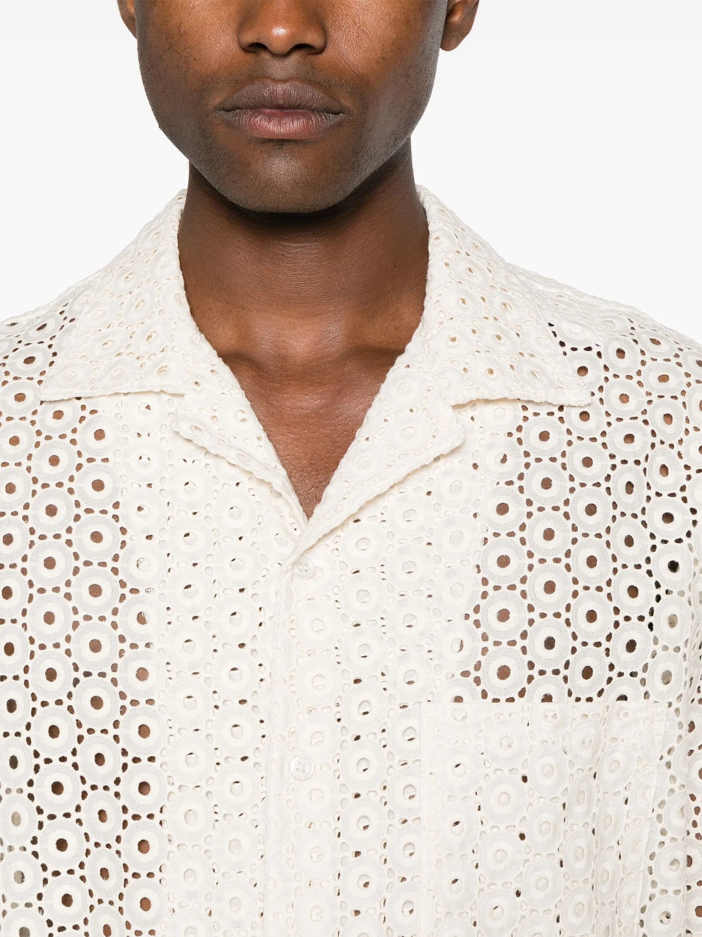 Landon broderie anglaise shirt