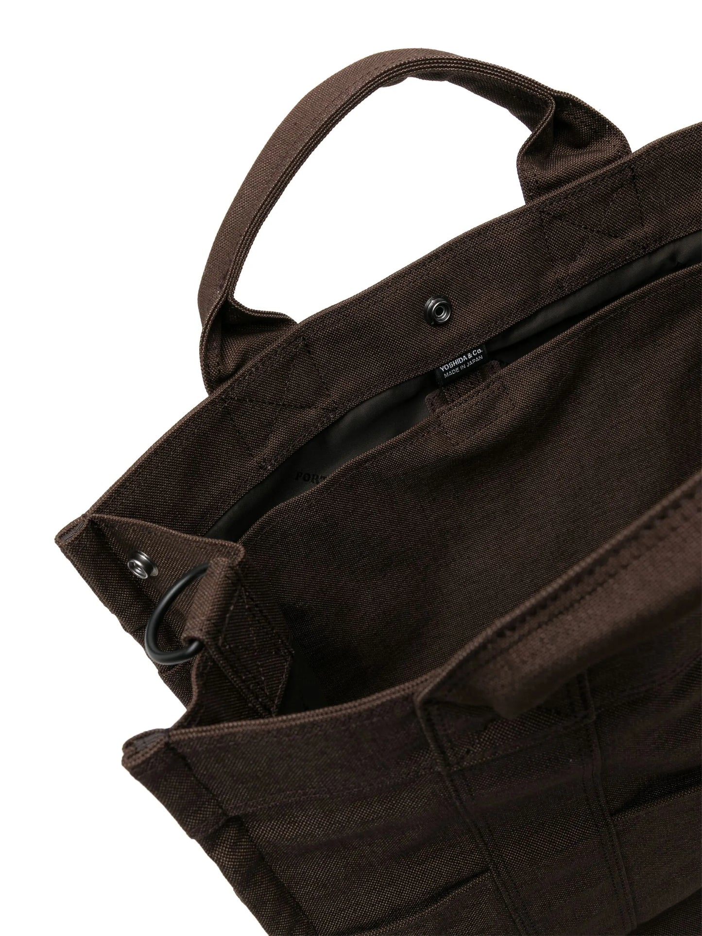 Smoky logo-patch tote bag