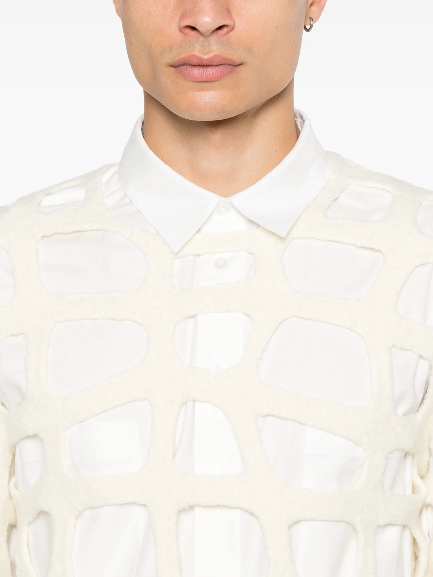 cut-out sweater