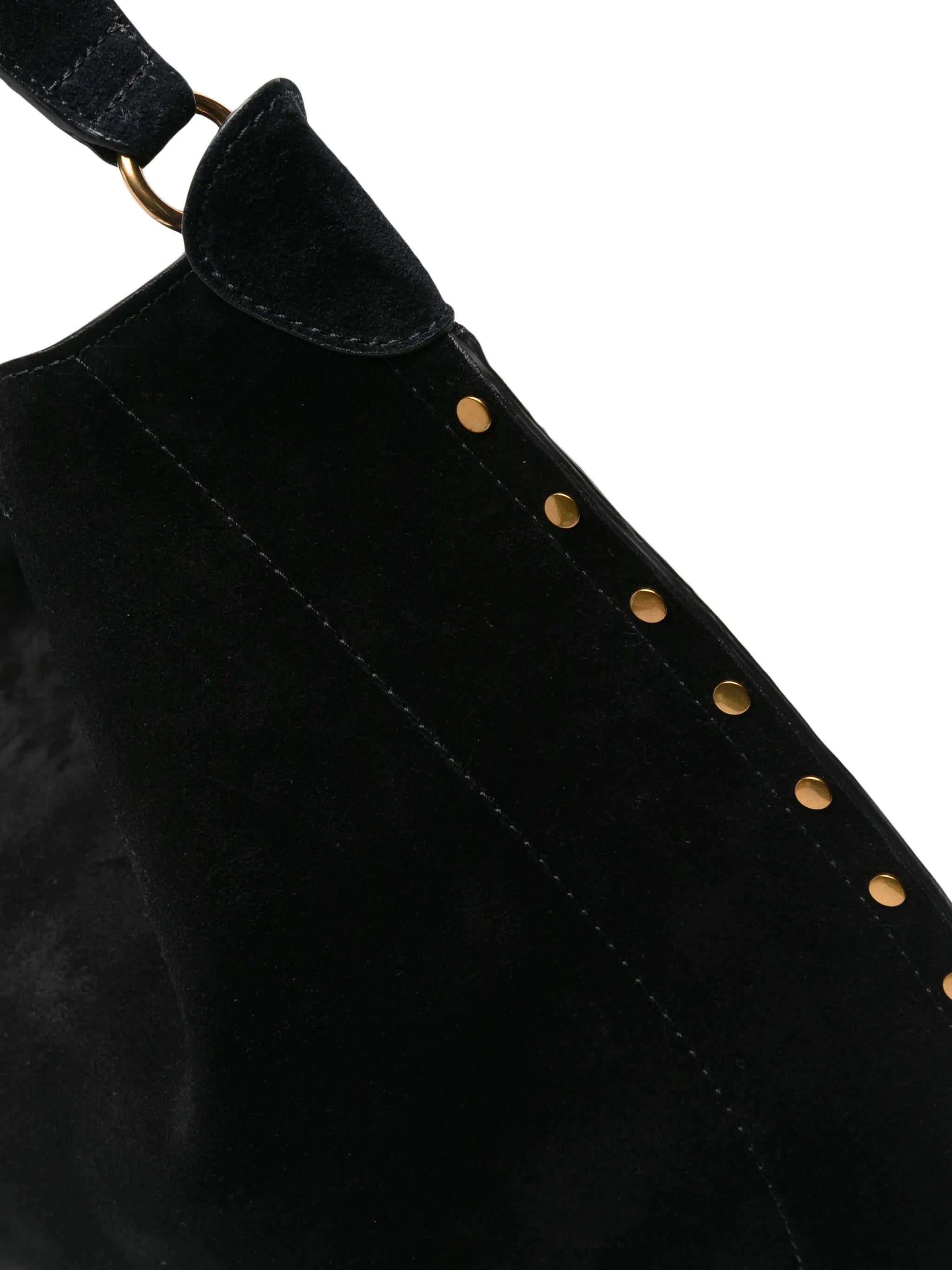 Oskan suede shoulder bag