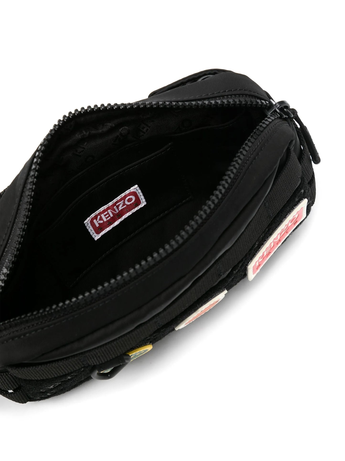 Jungle patch-detailed belt bag