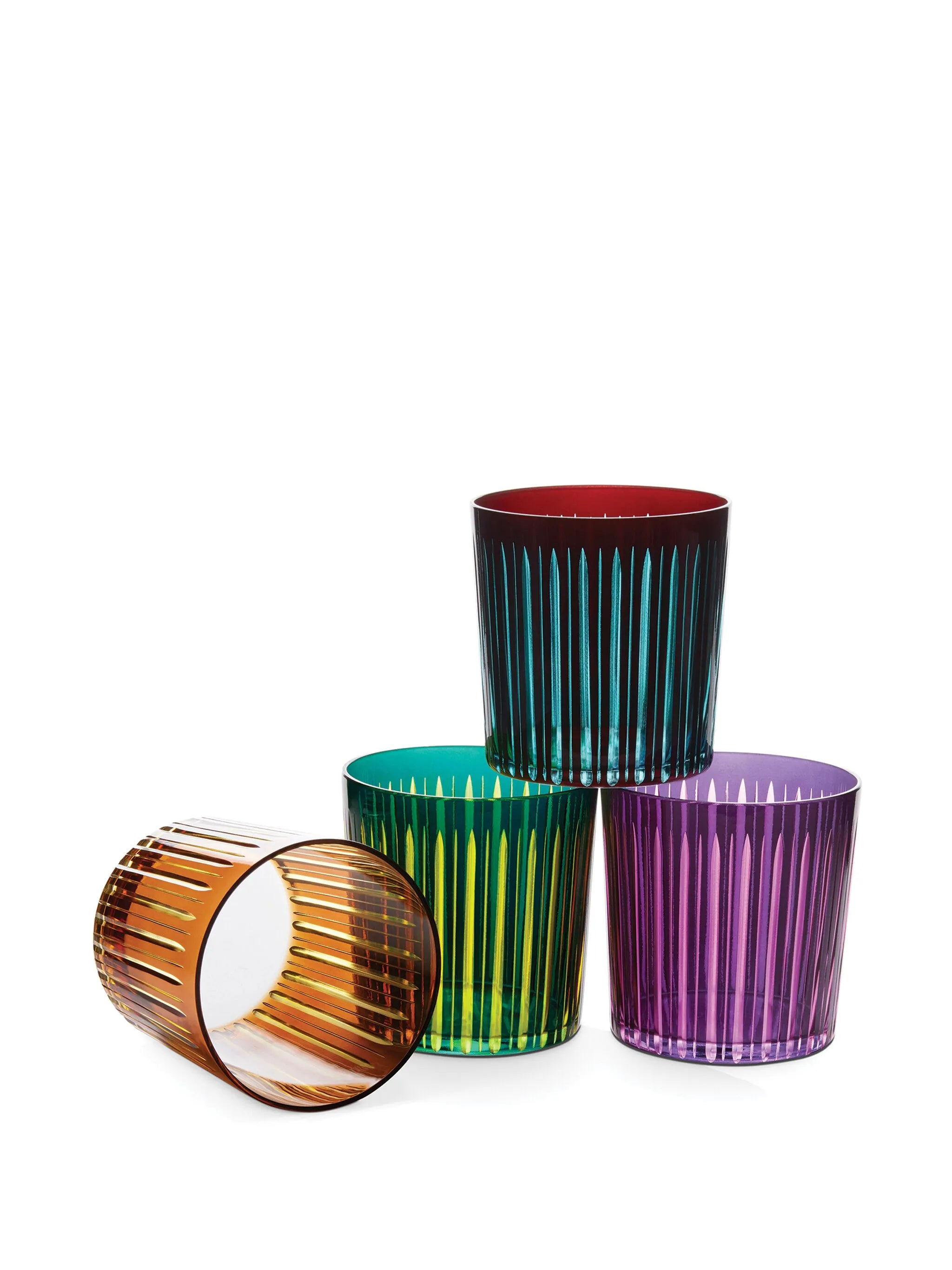 Prism old fashioned glasses (set of four)