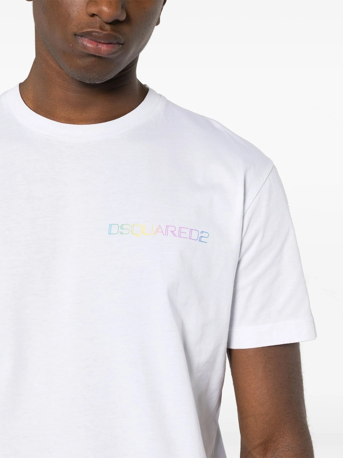 logo-print cotton T-shirt