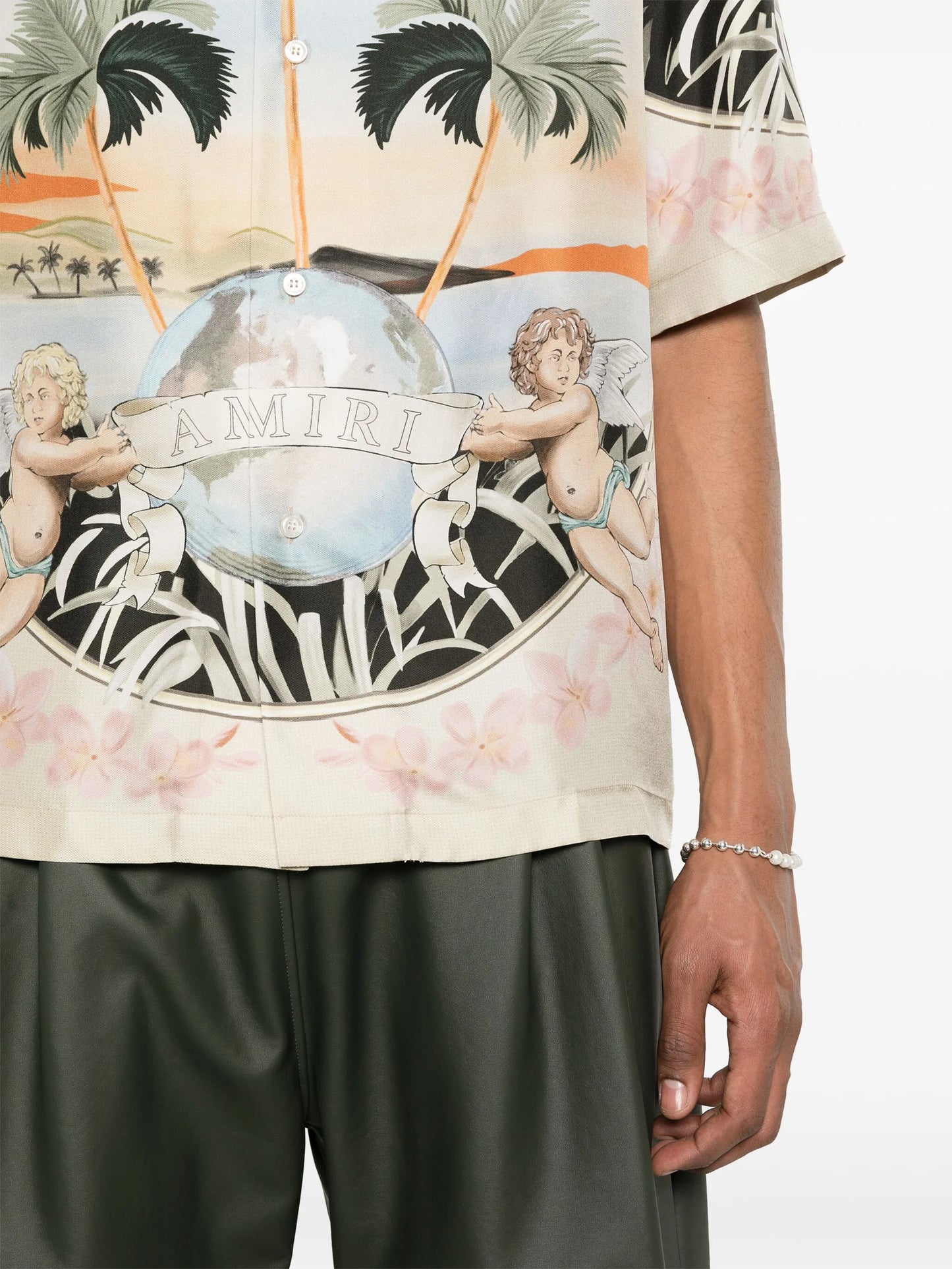 Cherub silk shirt