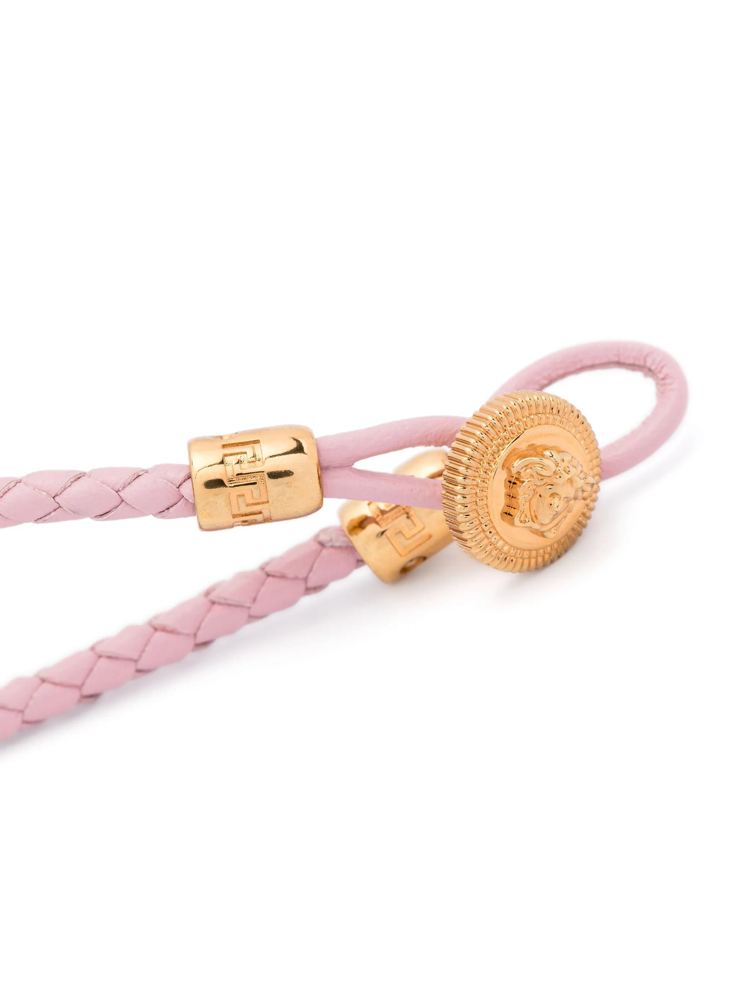 Medusa Head leather bracelet