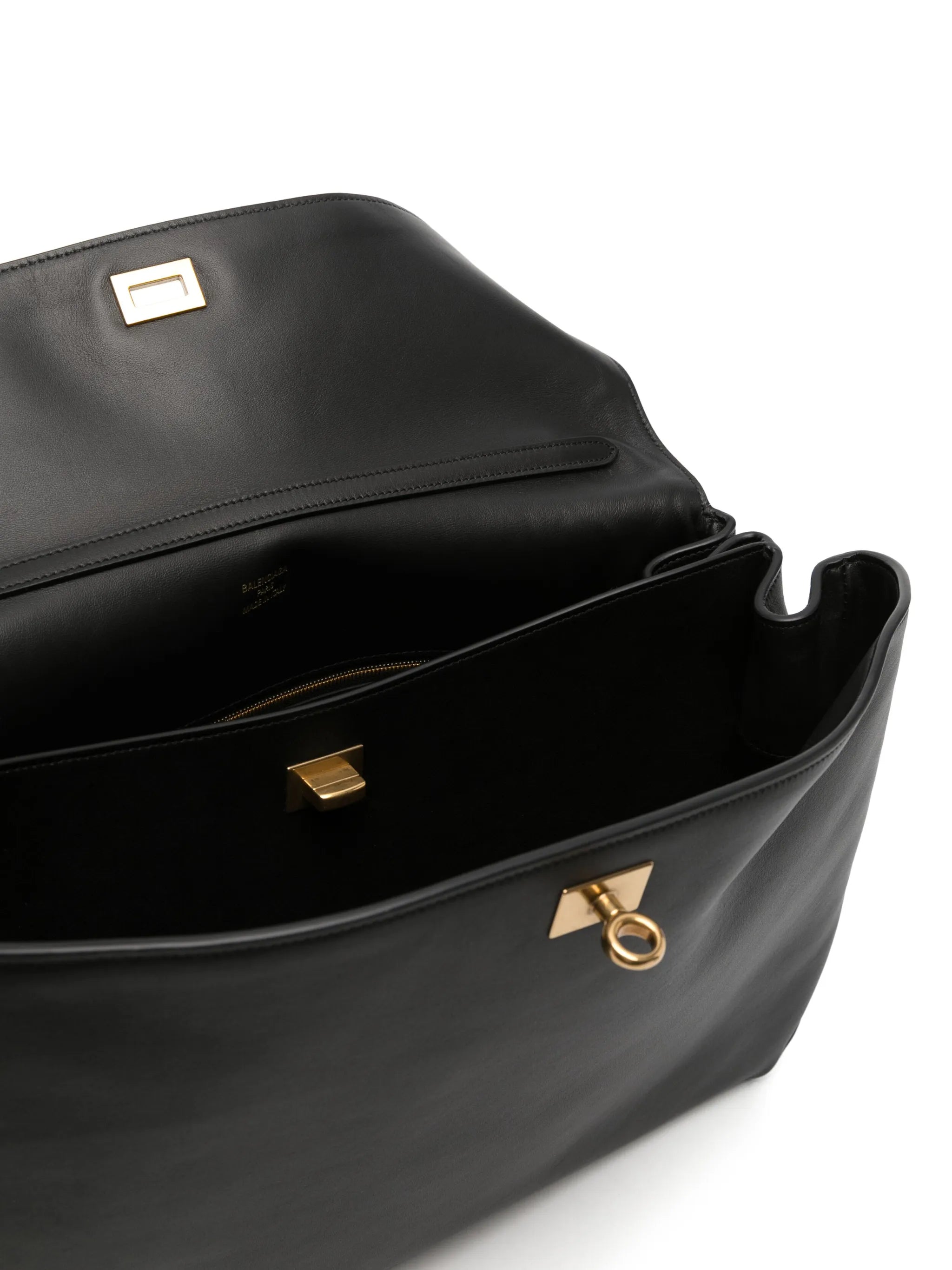 large Rodeo leather tote bag