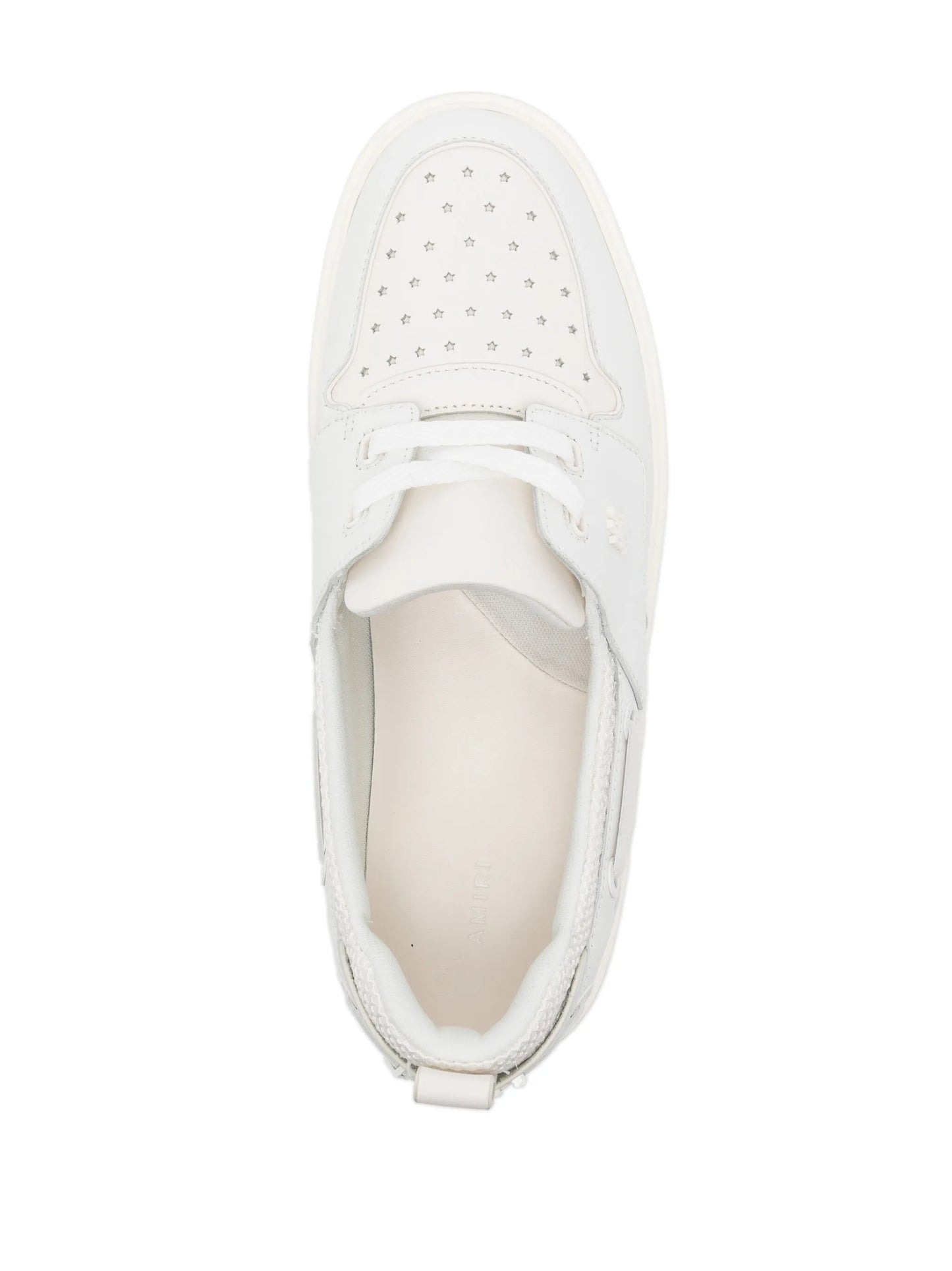 monogram-plaque leather boat shoes