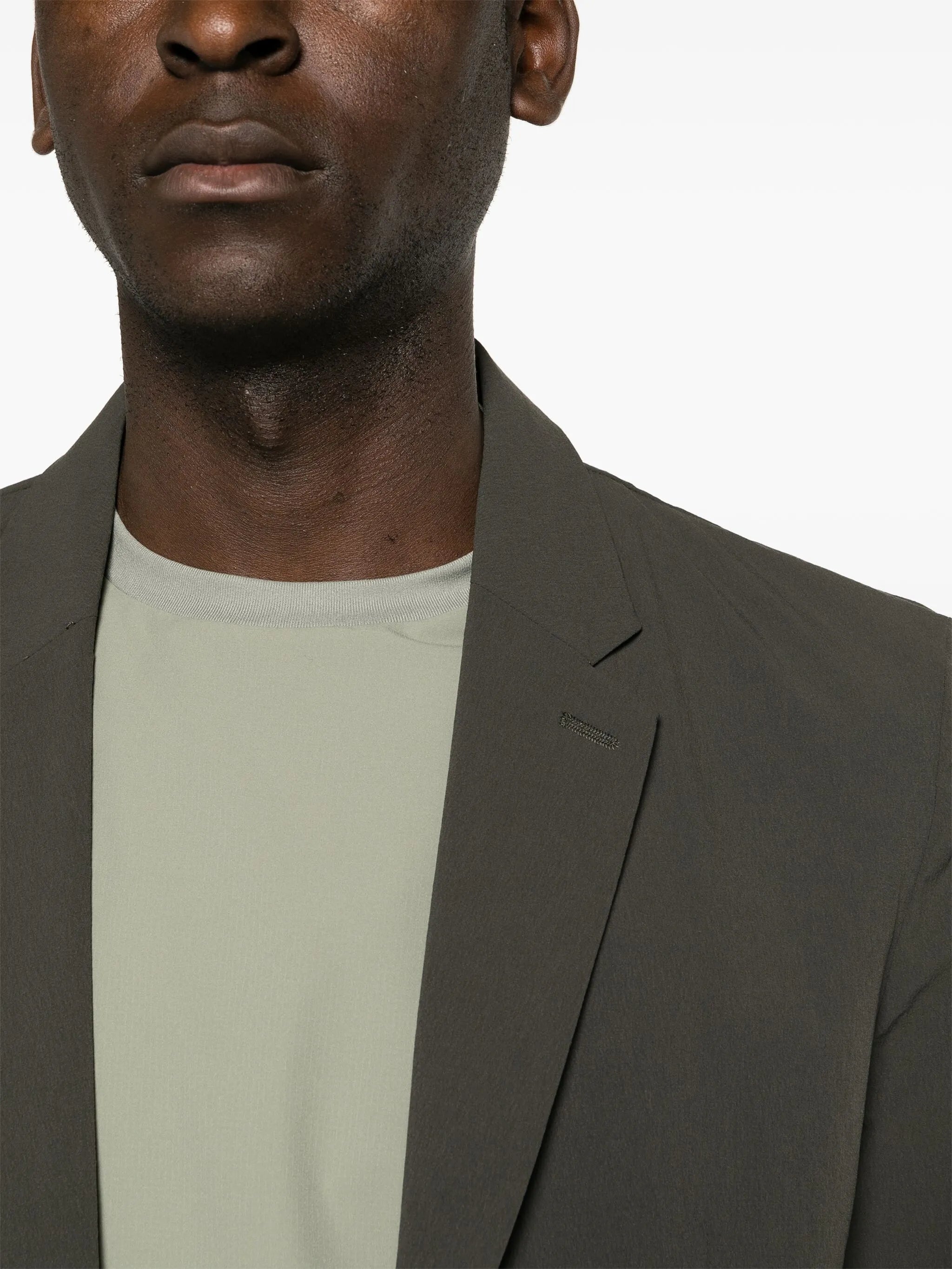 Active Comfort single-breasted blazer