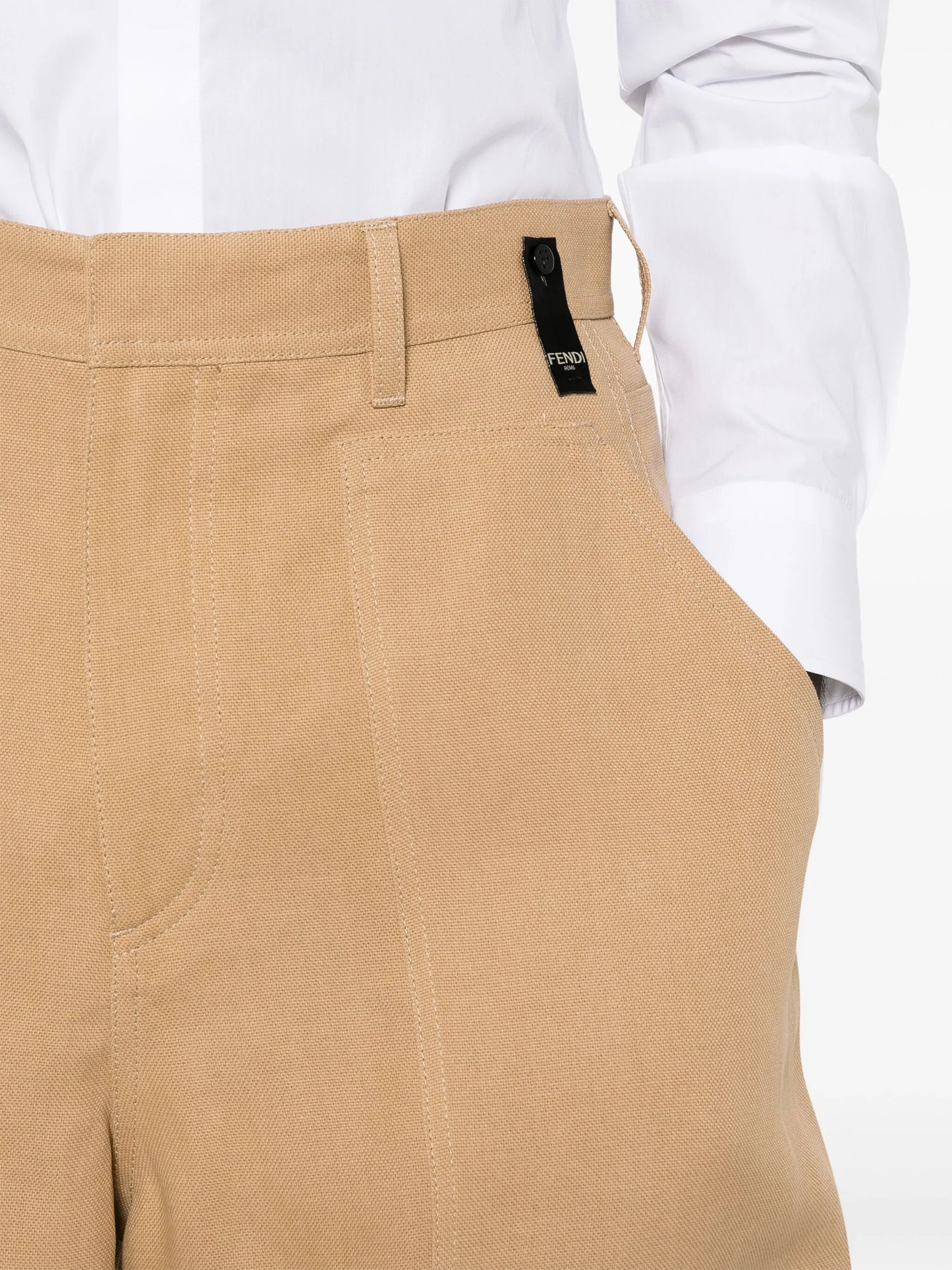 canvas bermuda shorts