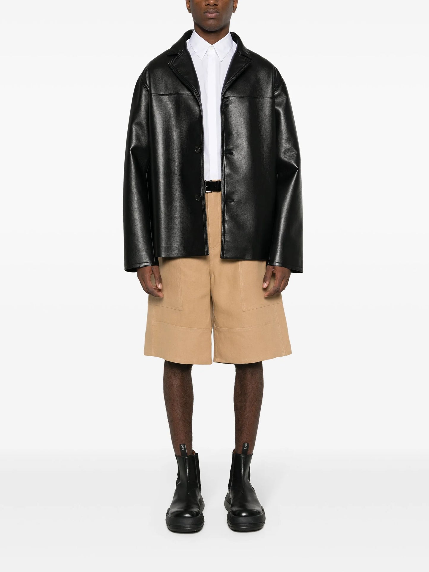 canvas bermuda shorts
