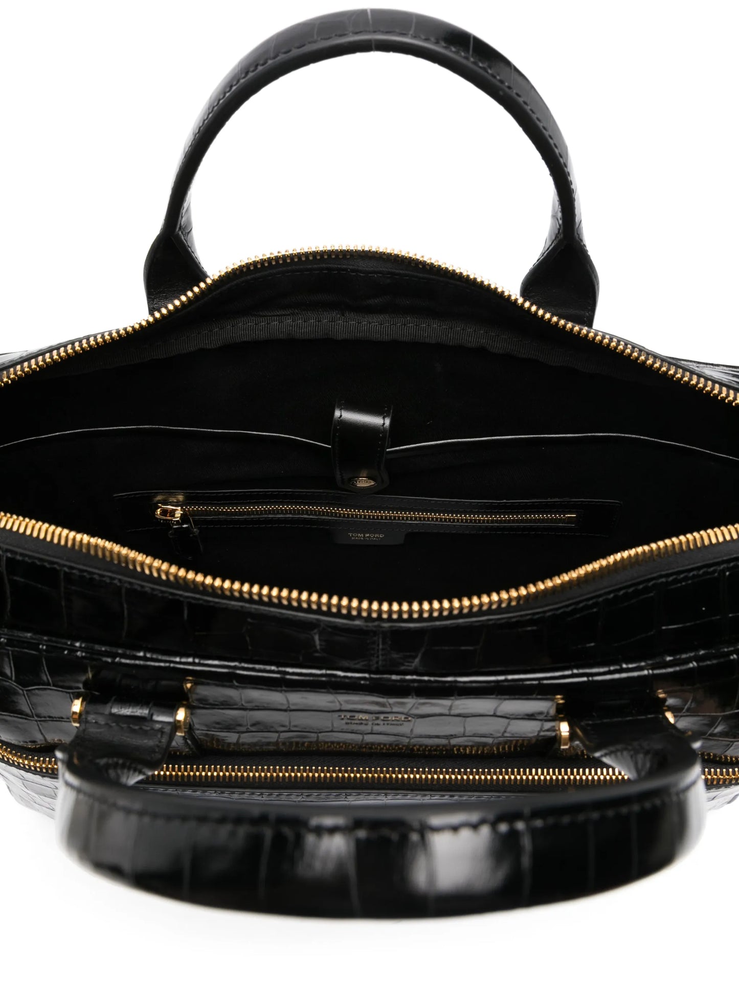 logo-stamp laptop bag