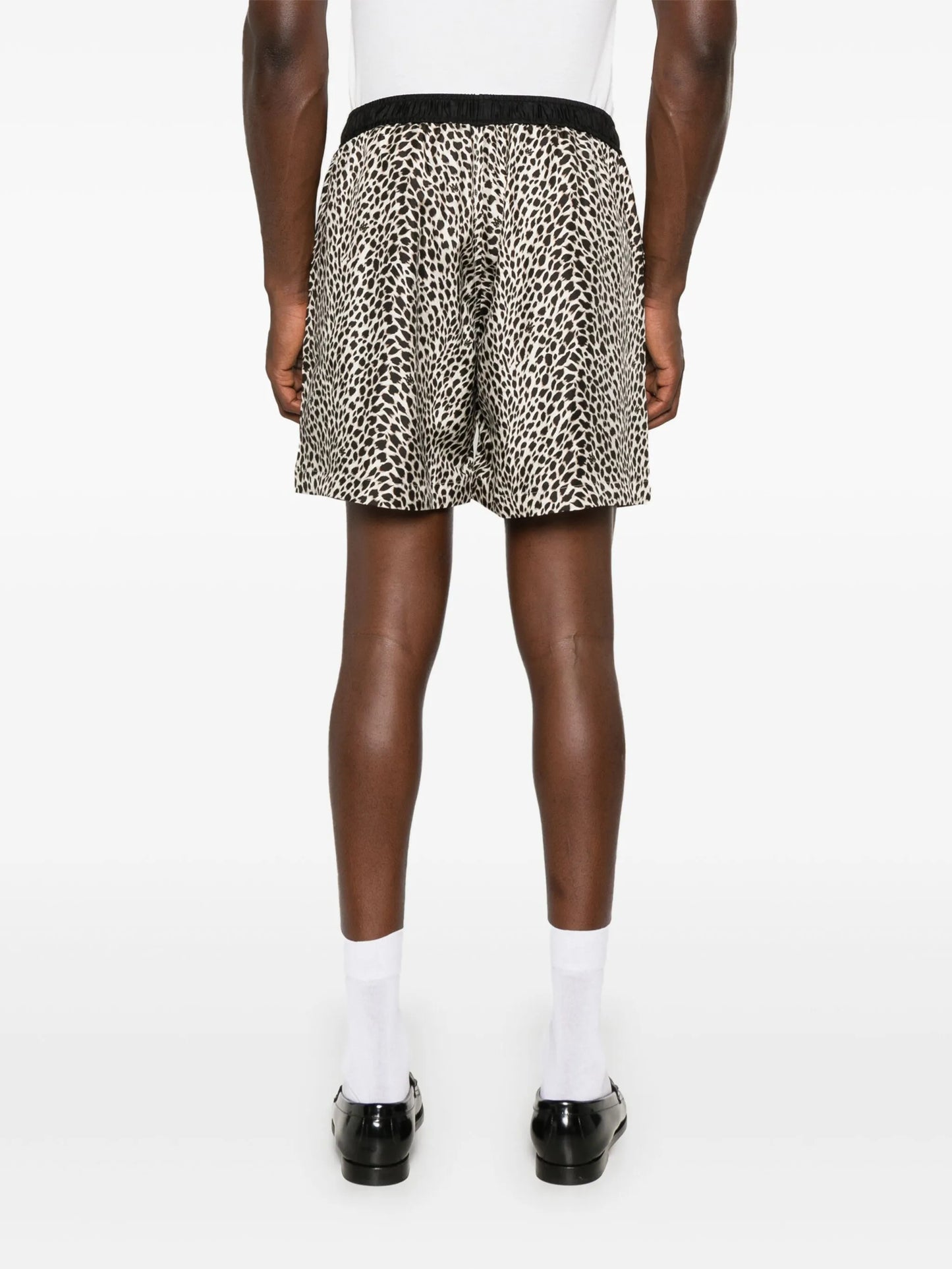 leopard shorts