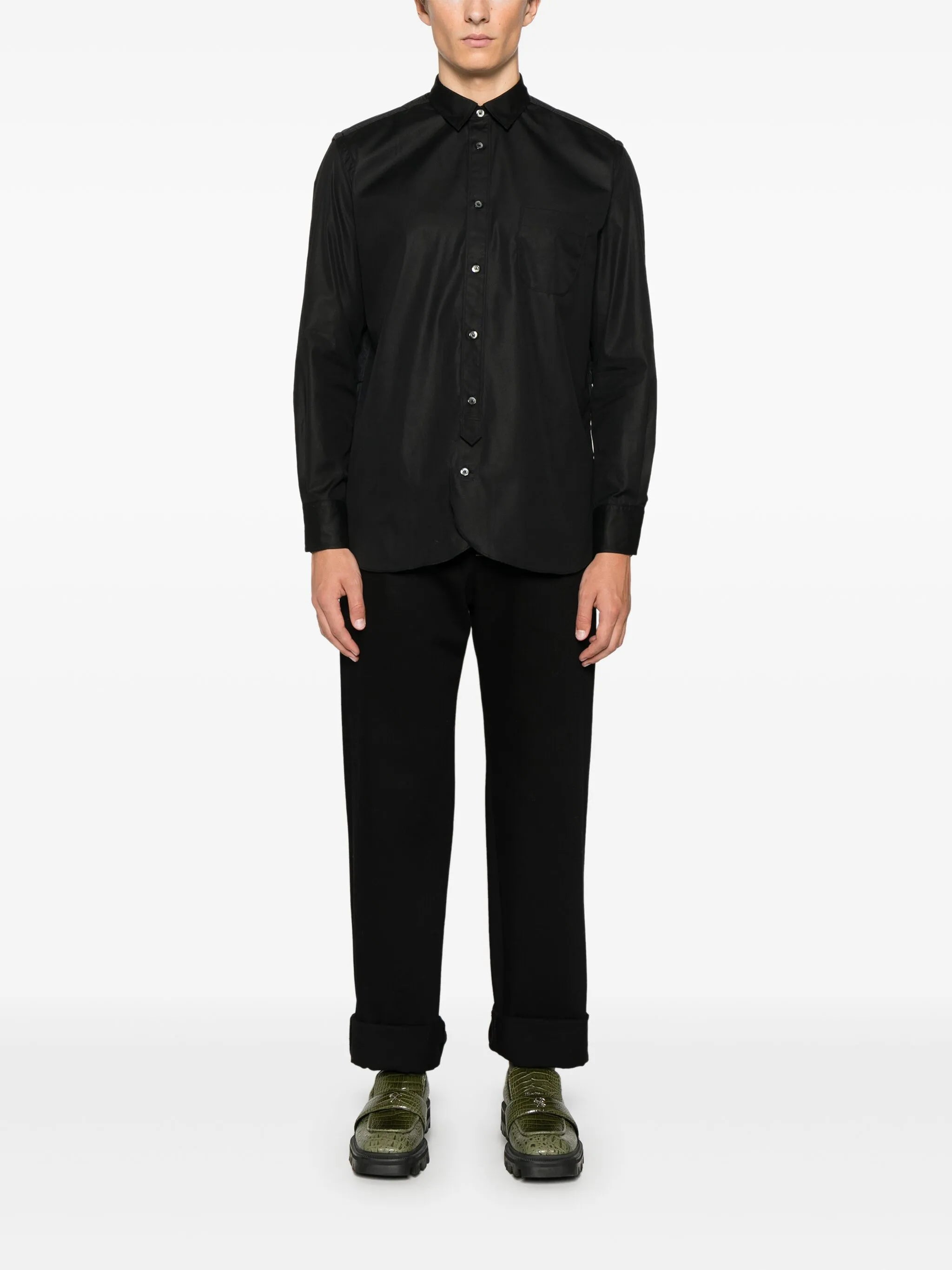 panelled shirt