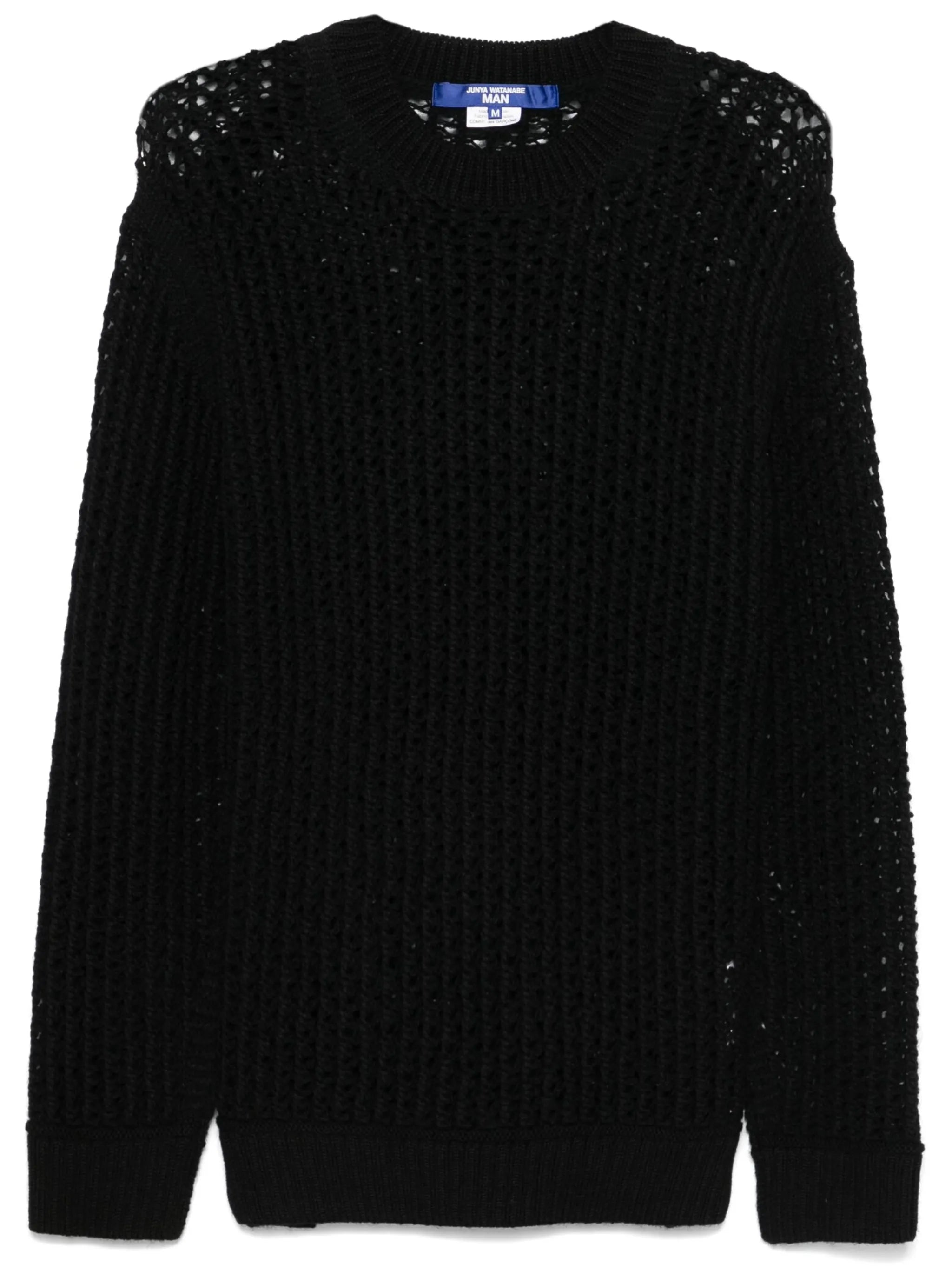 open-knit sweater