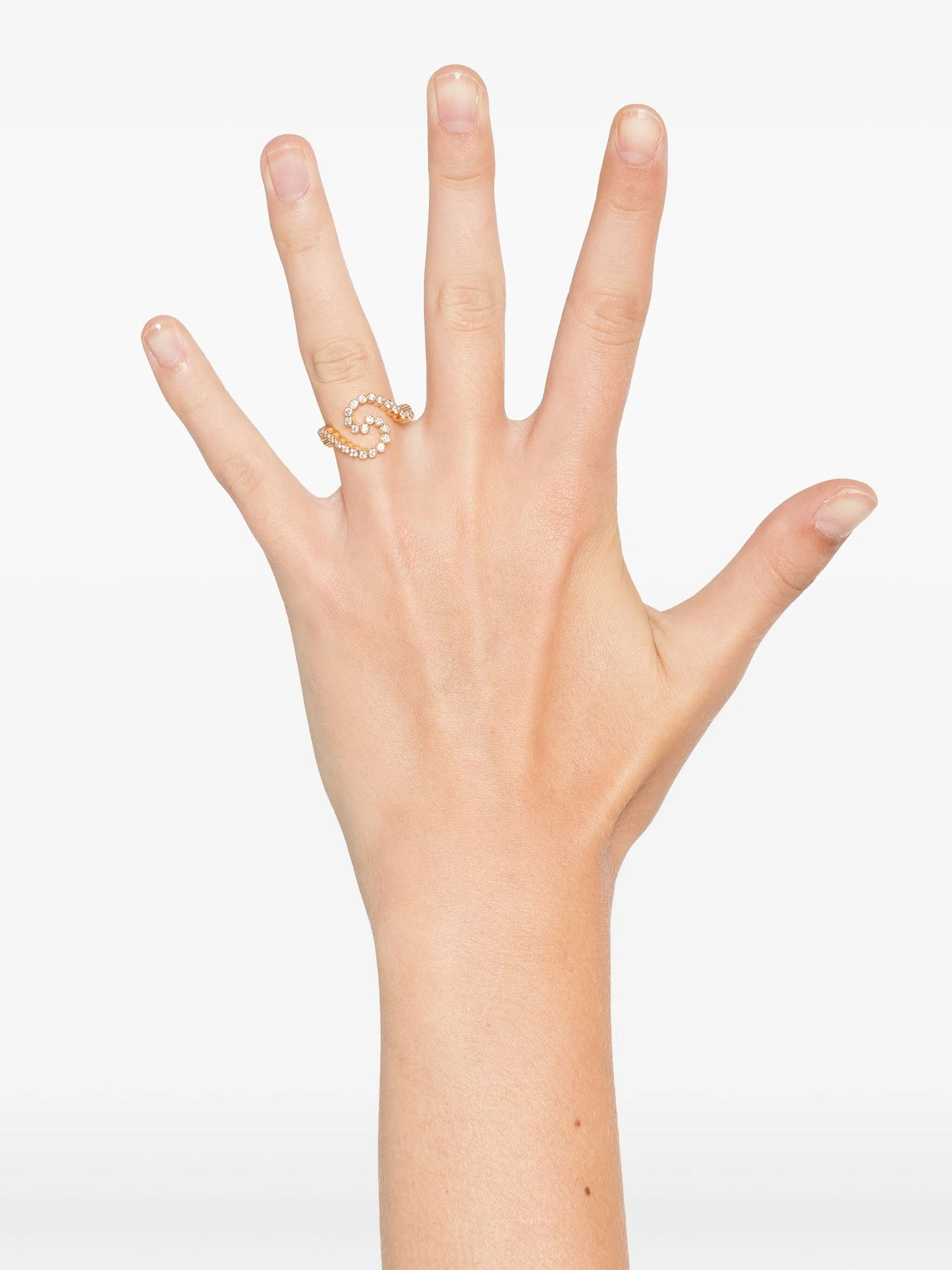 18kt yellow gold Gaia Ensemble diamond ring