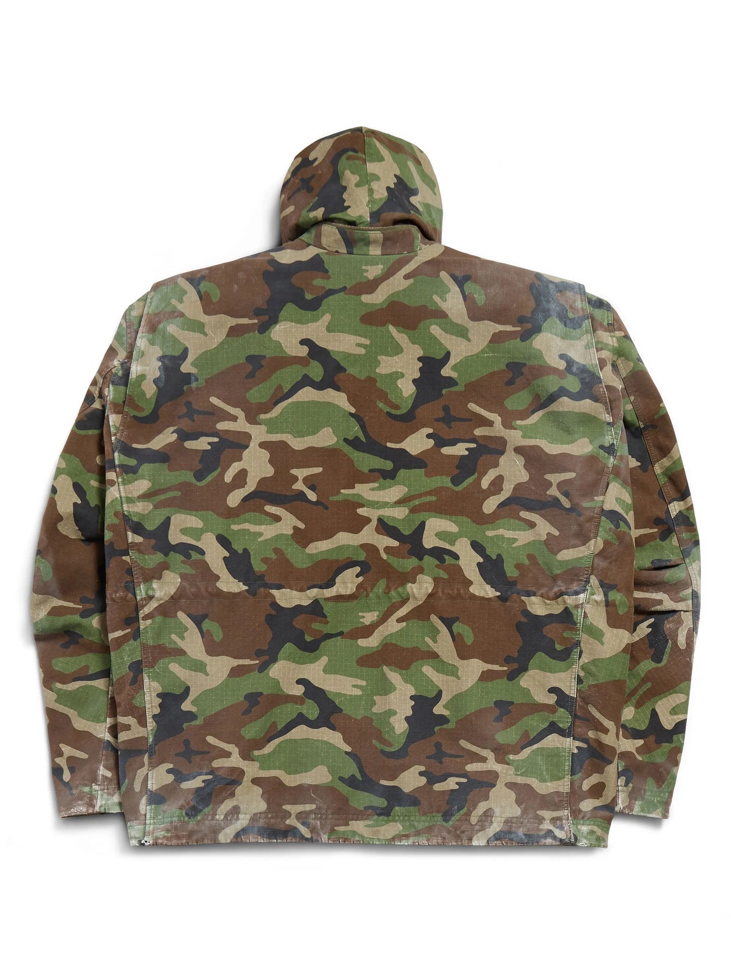 camouflage-print cotton jacket