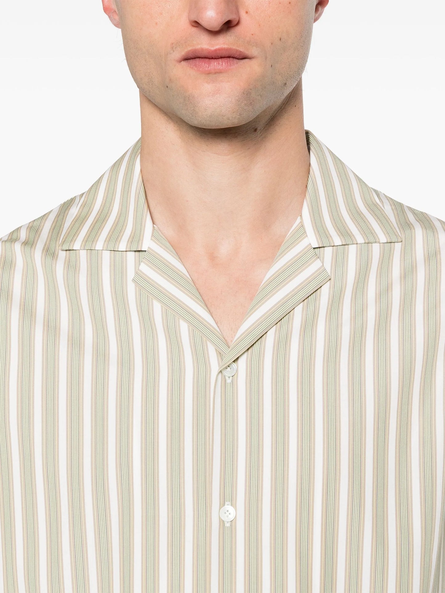 striped bowling shirt
