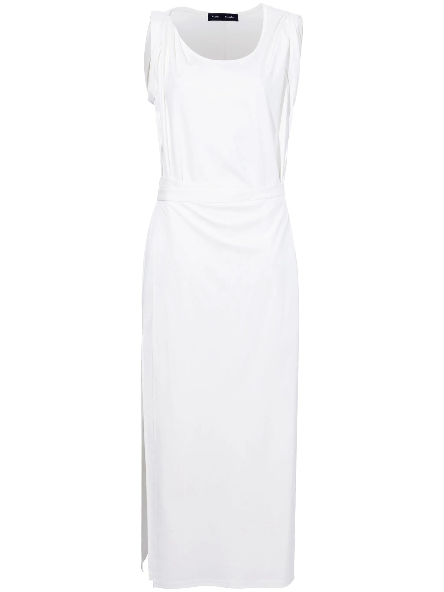 scoop neck organic cotton dress