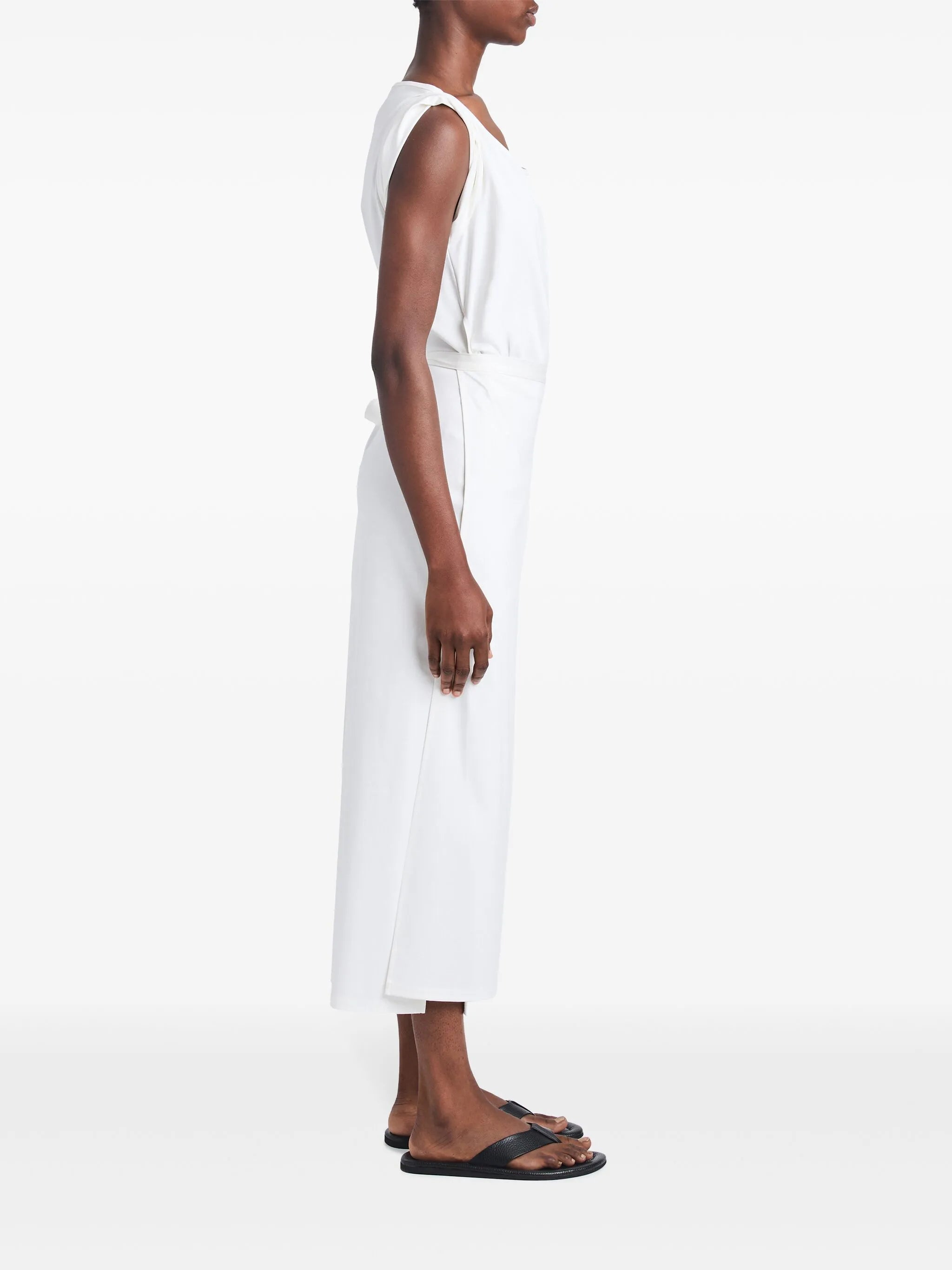 scoop neck organic cotton dress