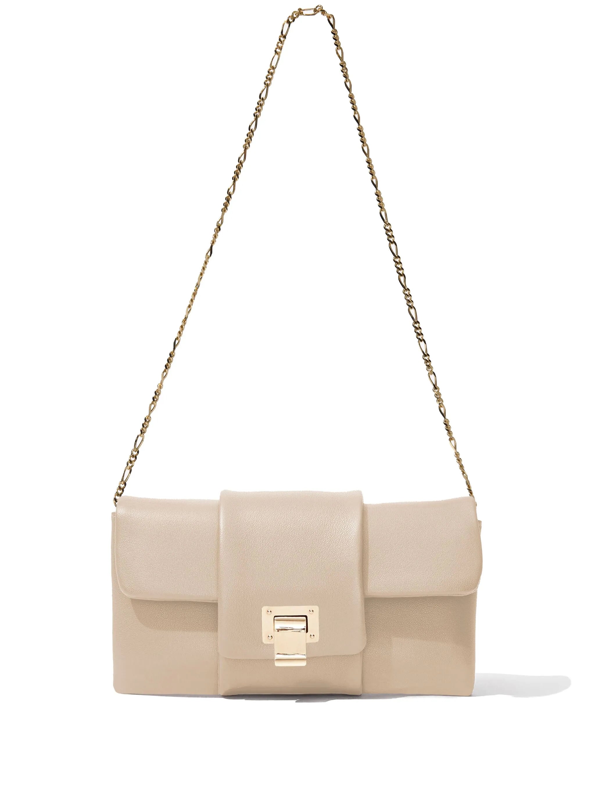 Flip shoulder bag