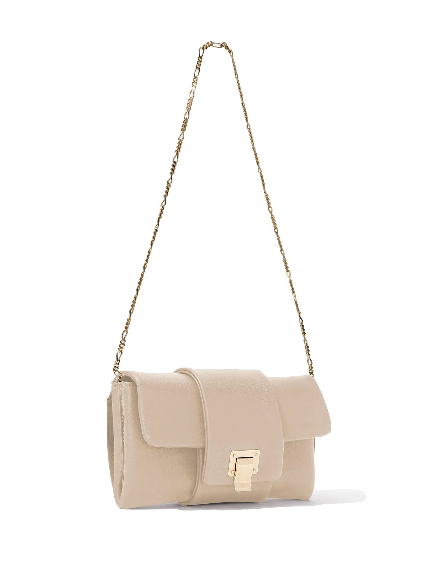 Flip shoulder bag
