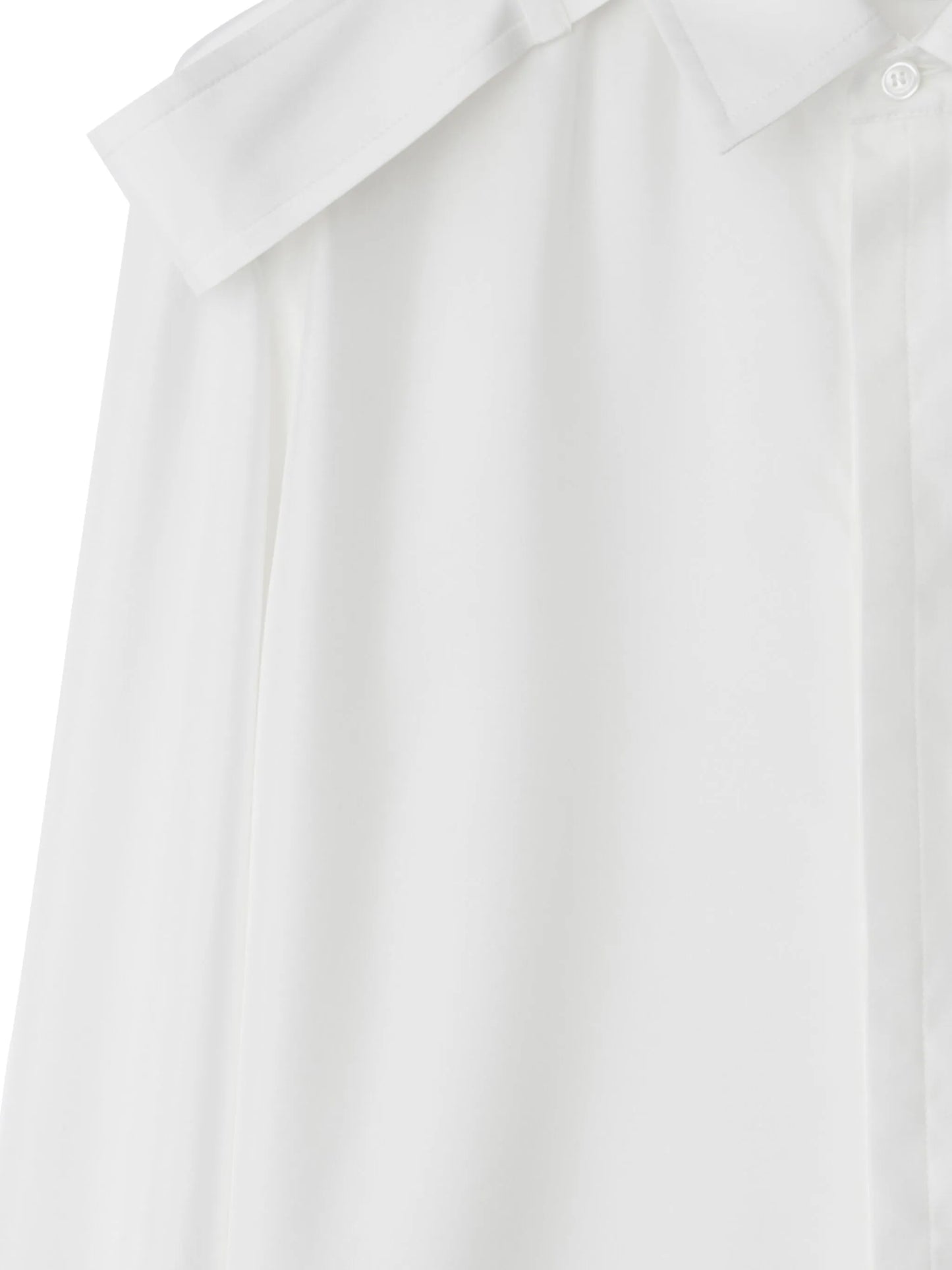 long-sleeve silk shirt