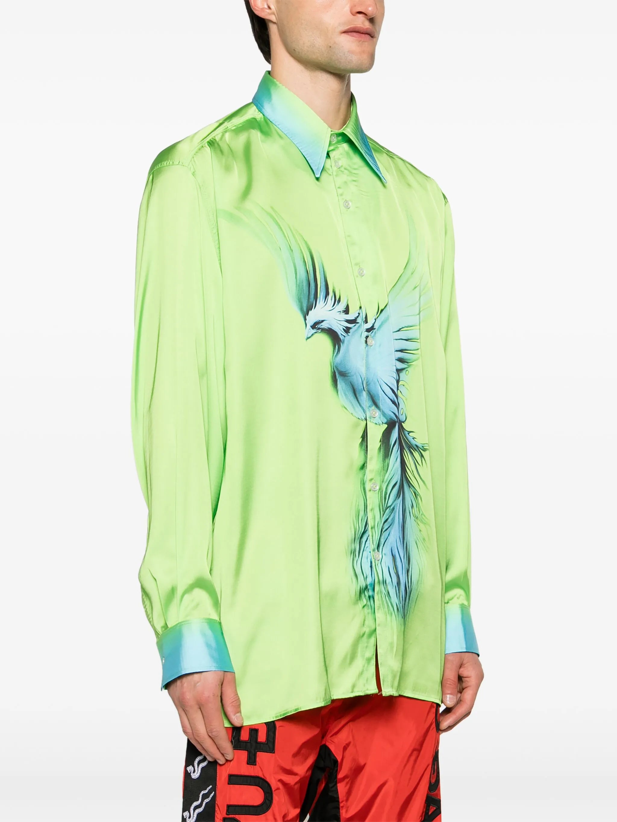 80´s Club satin shirt