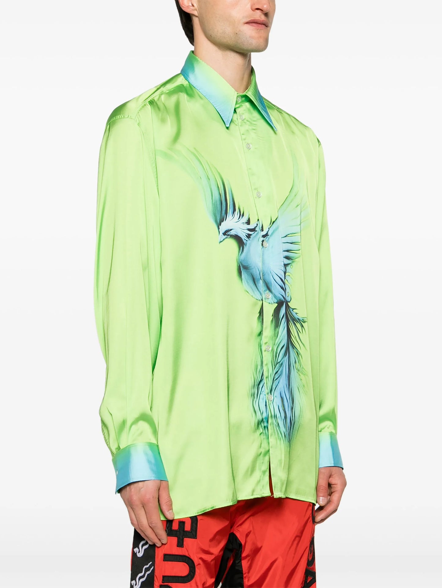 80´s Club satin shirt