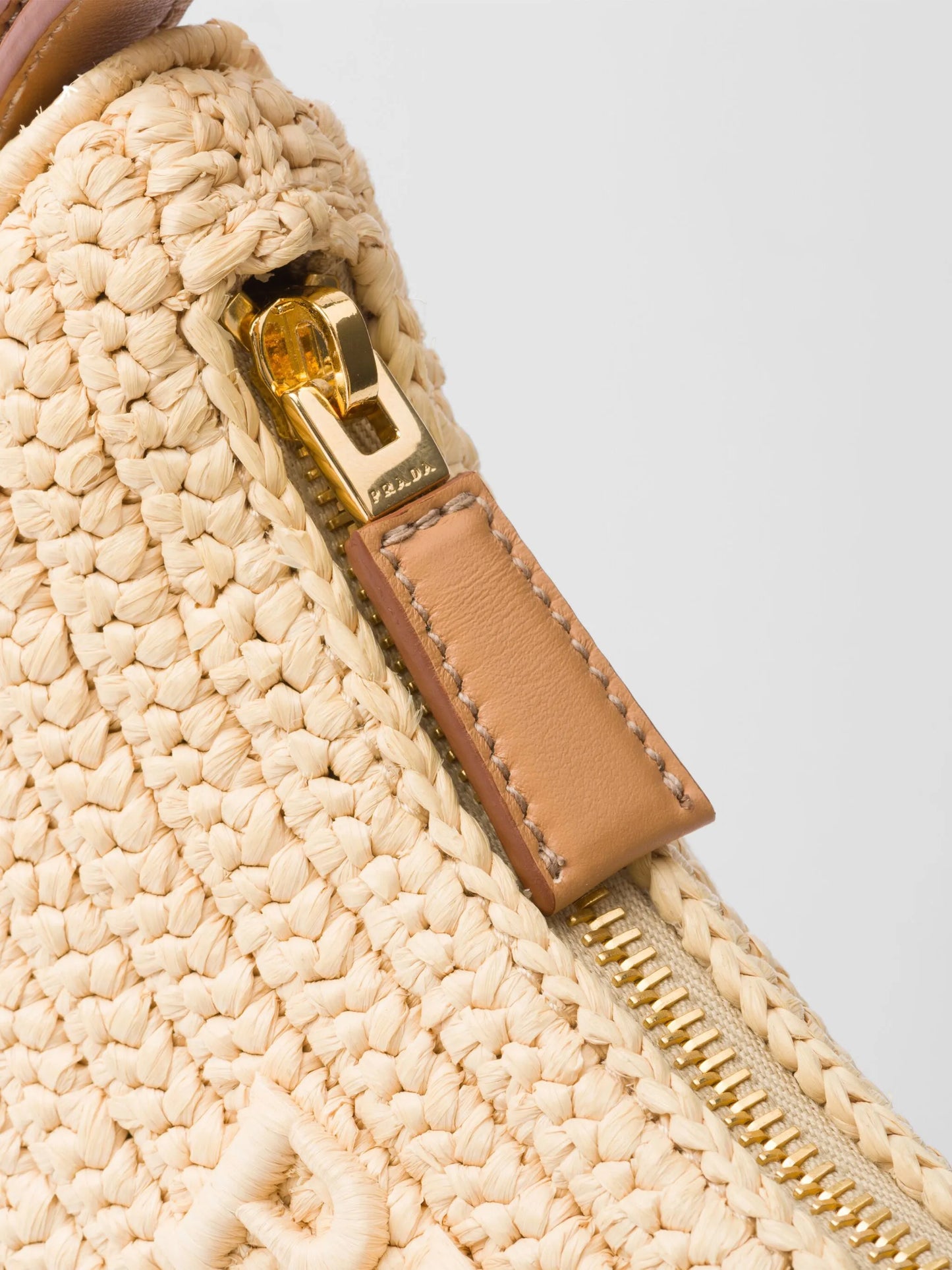 Arqué woven shoulder bag