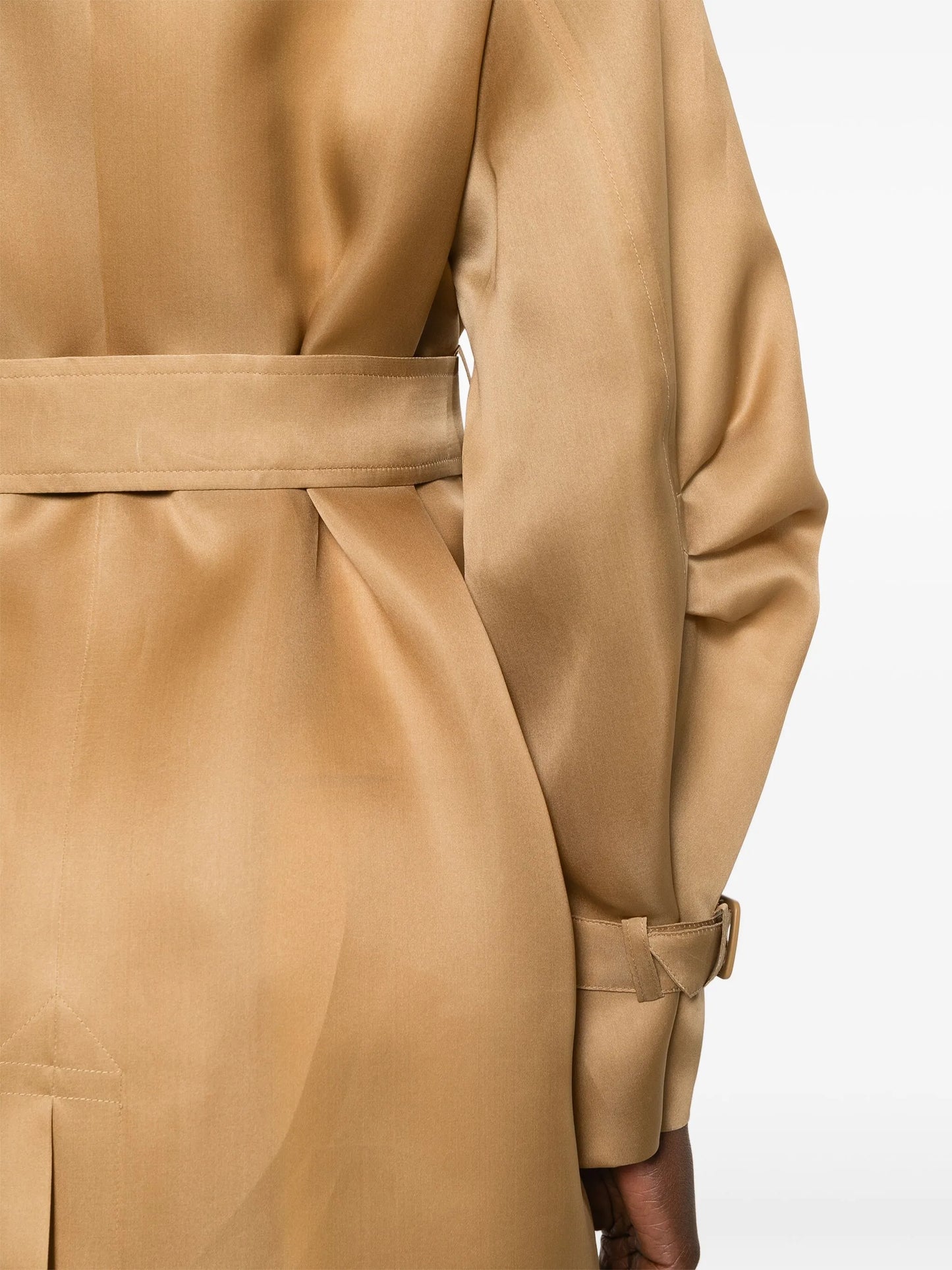 Sacco double-breasted trench coat