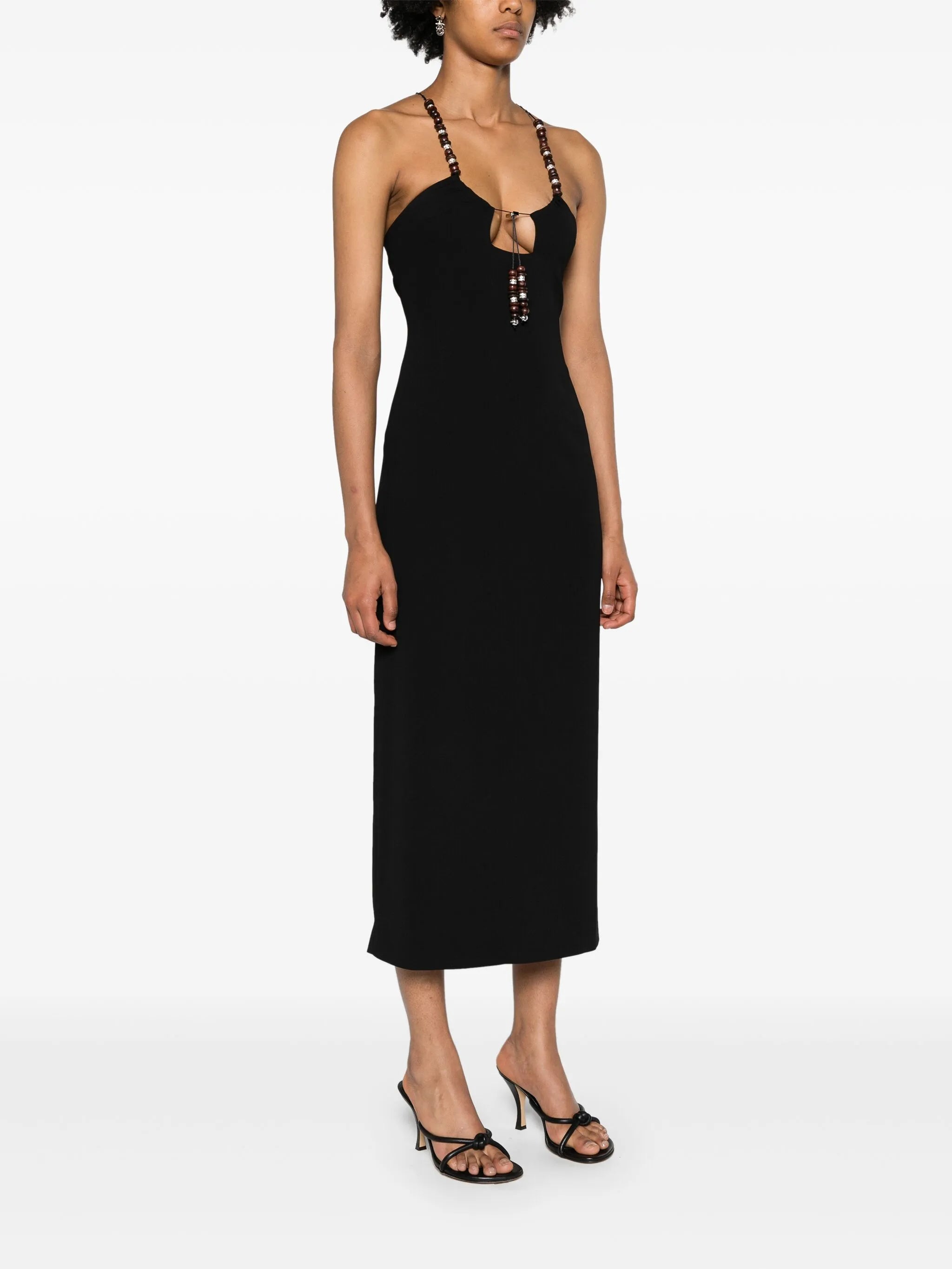 Solaria sleeveless midi dress