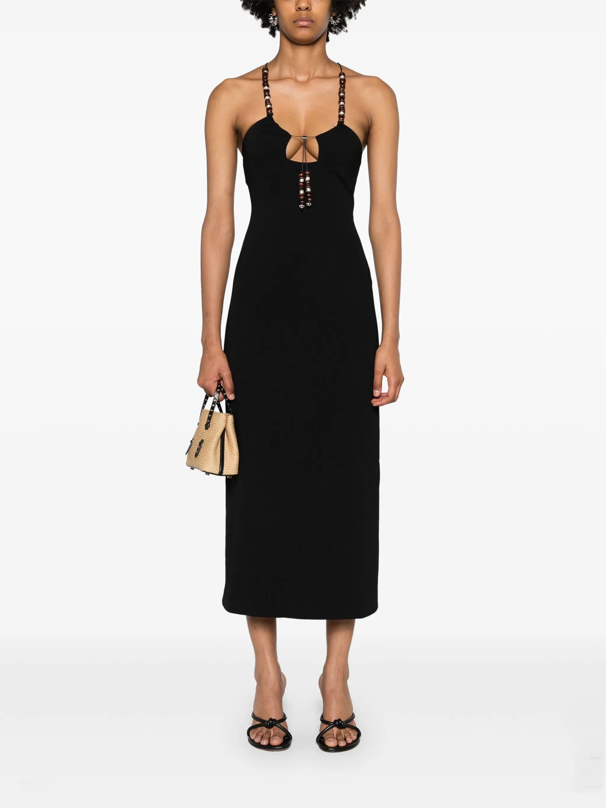 Solaria sleeveless midi dress