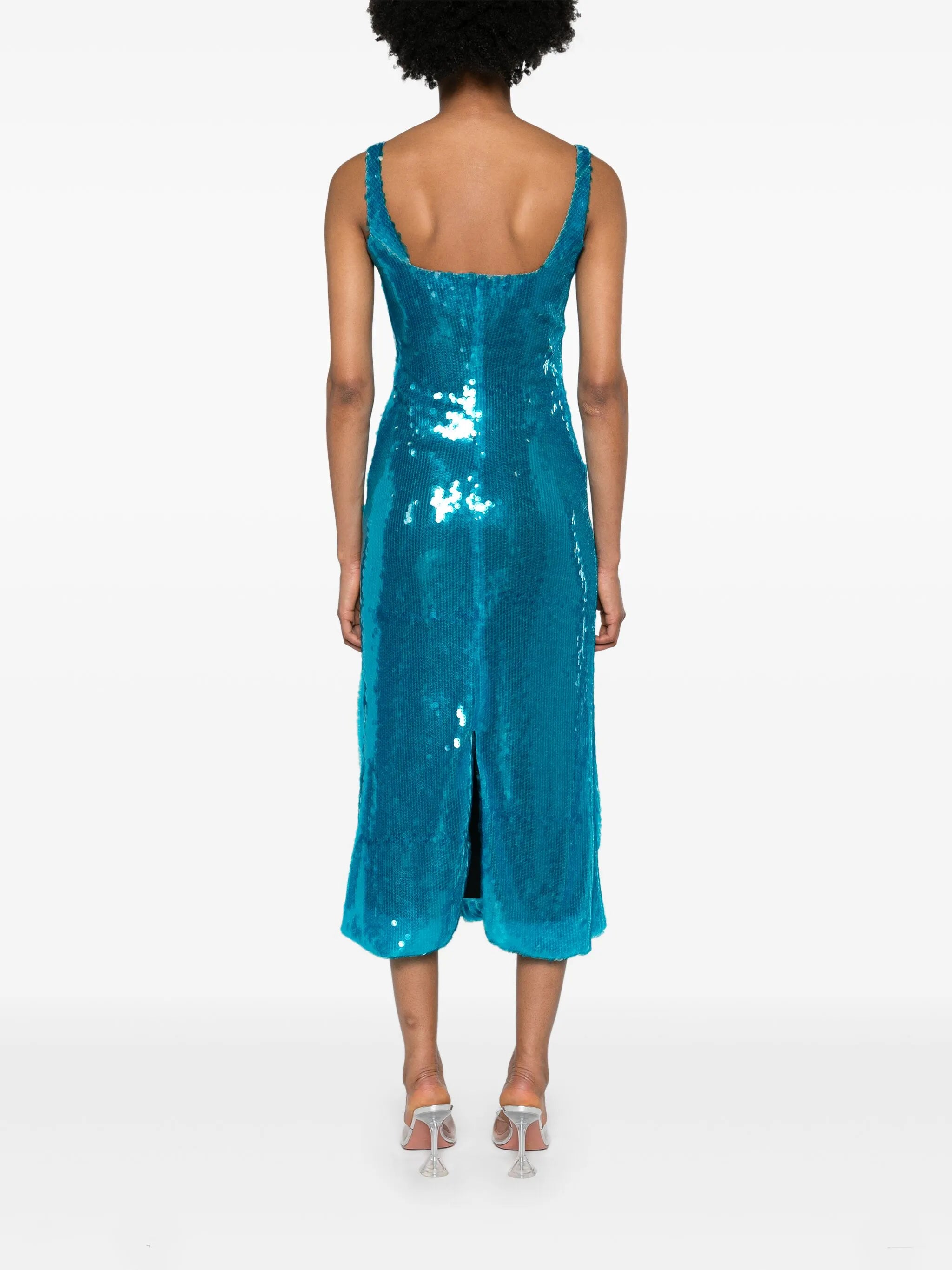 Sidd paillette-embellished midi dress