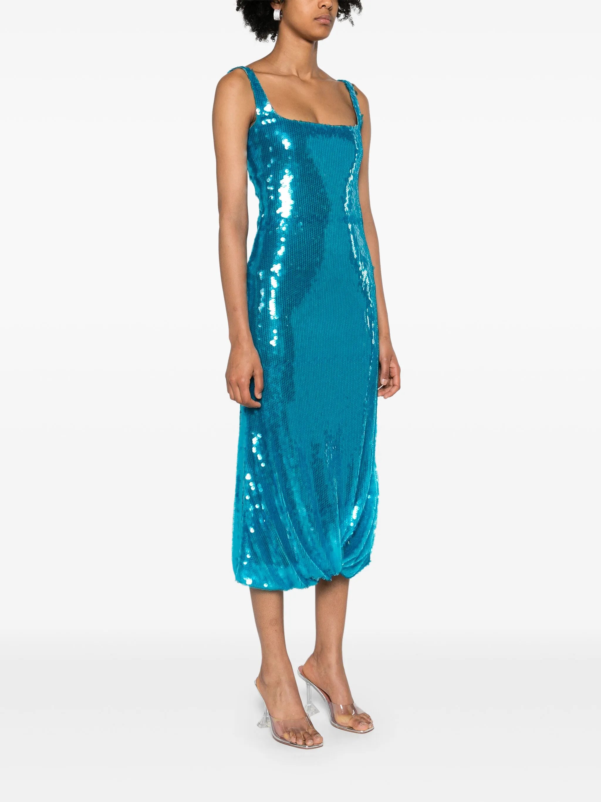 Sidd paillette-embellished midi dress