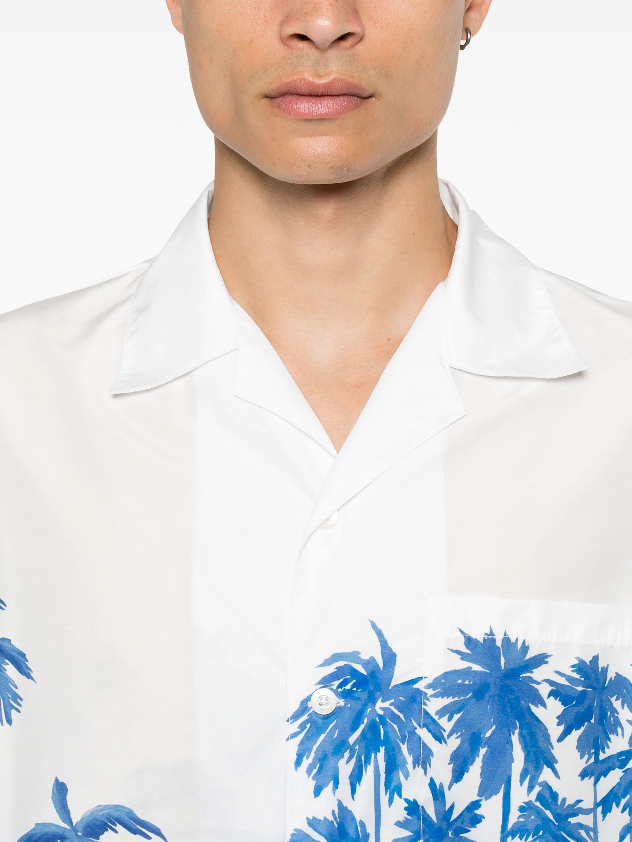 Palm Tree-print shirt