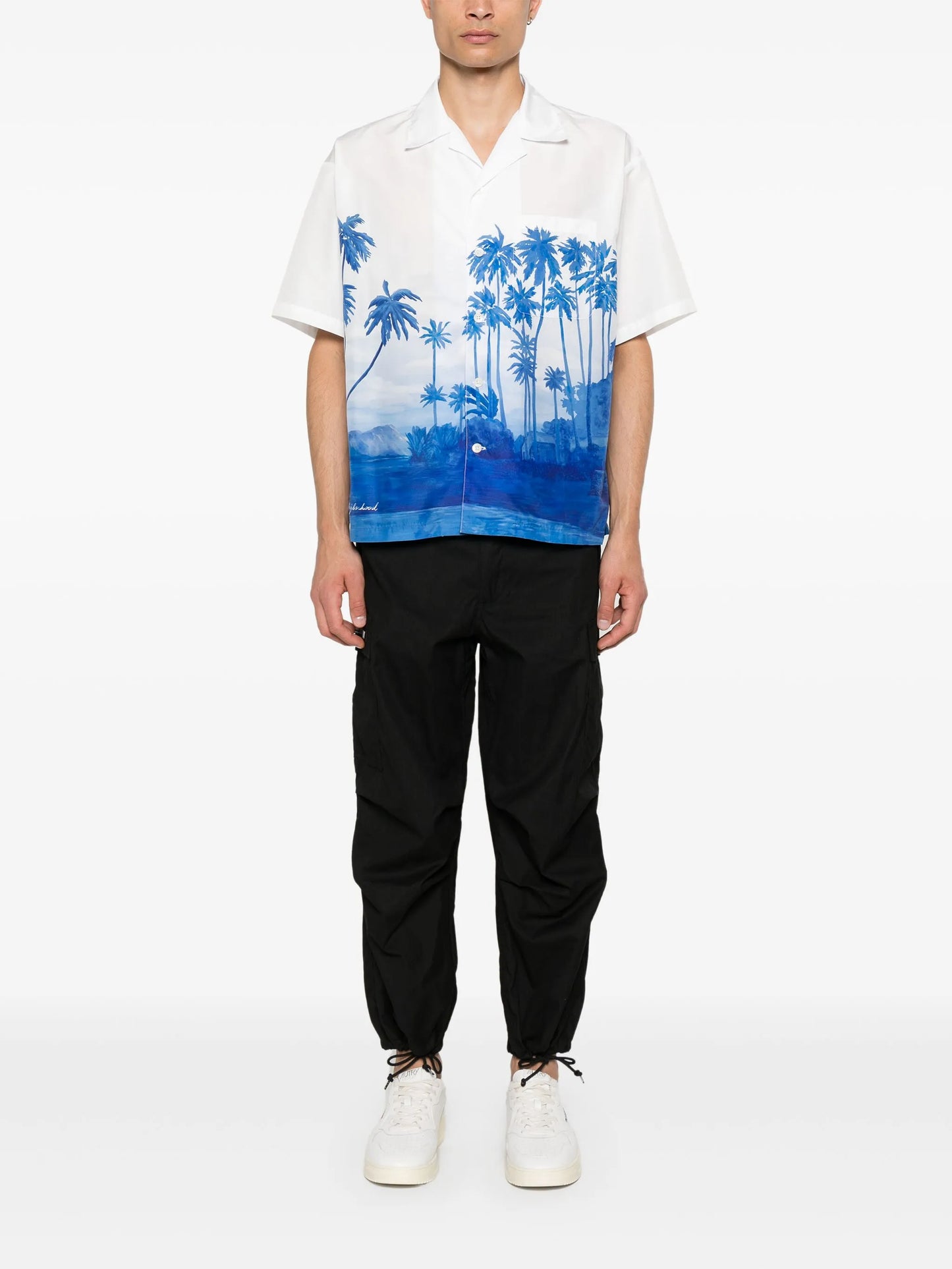 Palm Tree-print shirt