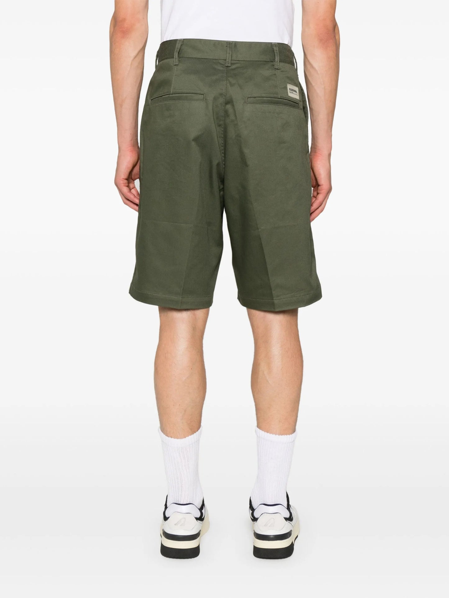 logo-patch shorts