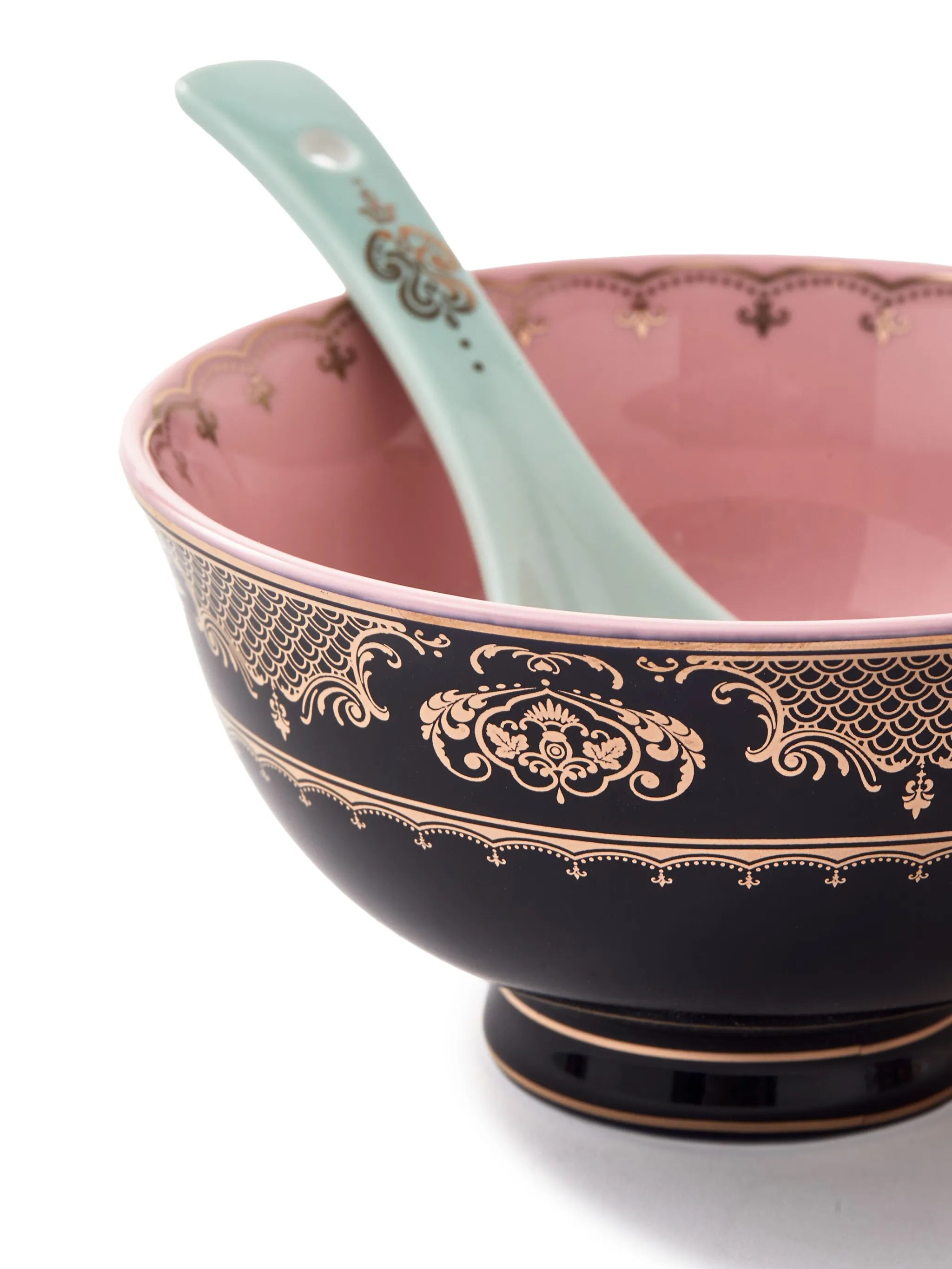 Grandpa porcelain Asian bowls (set of four)